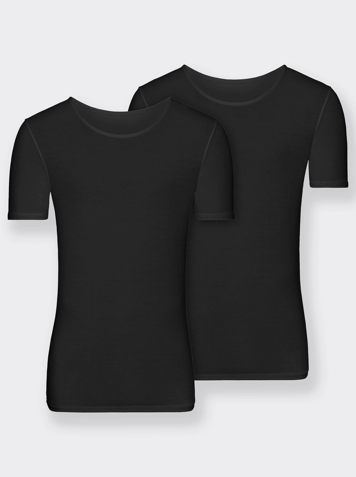 wäschepur Shirt - schwarz