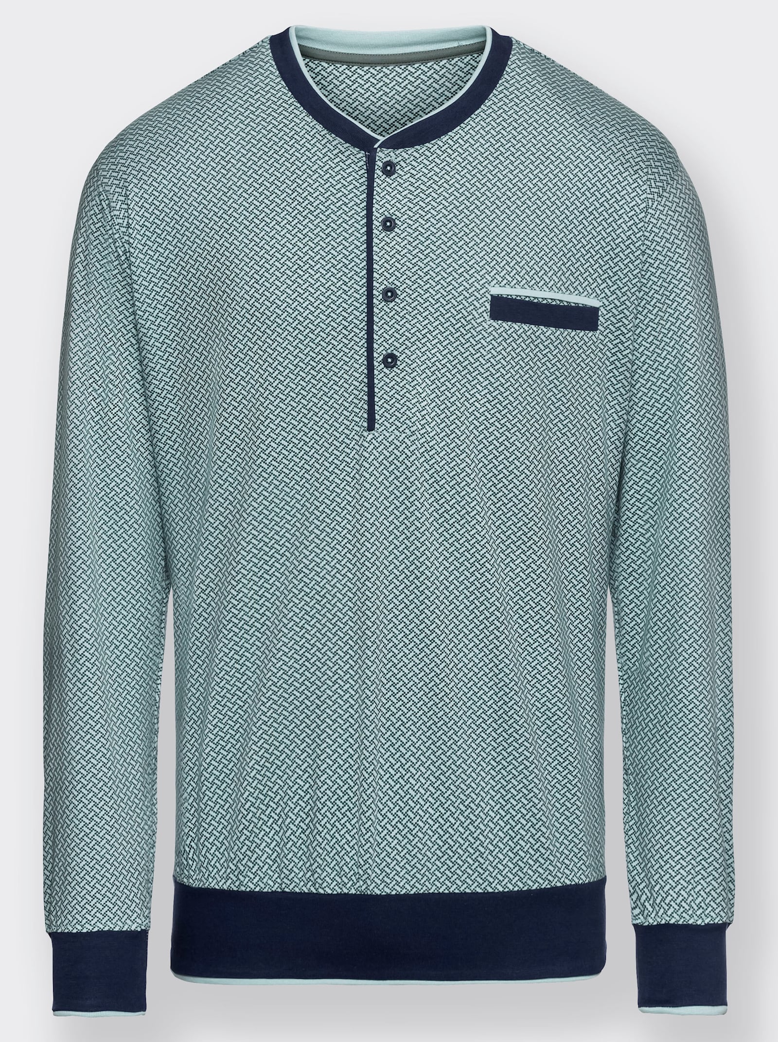 pastunette Schlafanzug - mint-marine