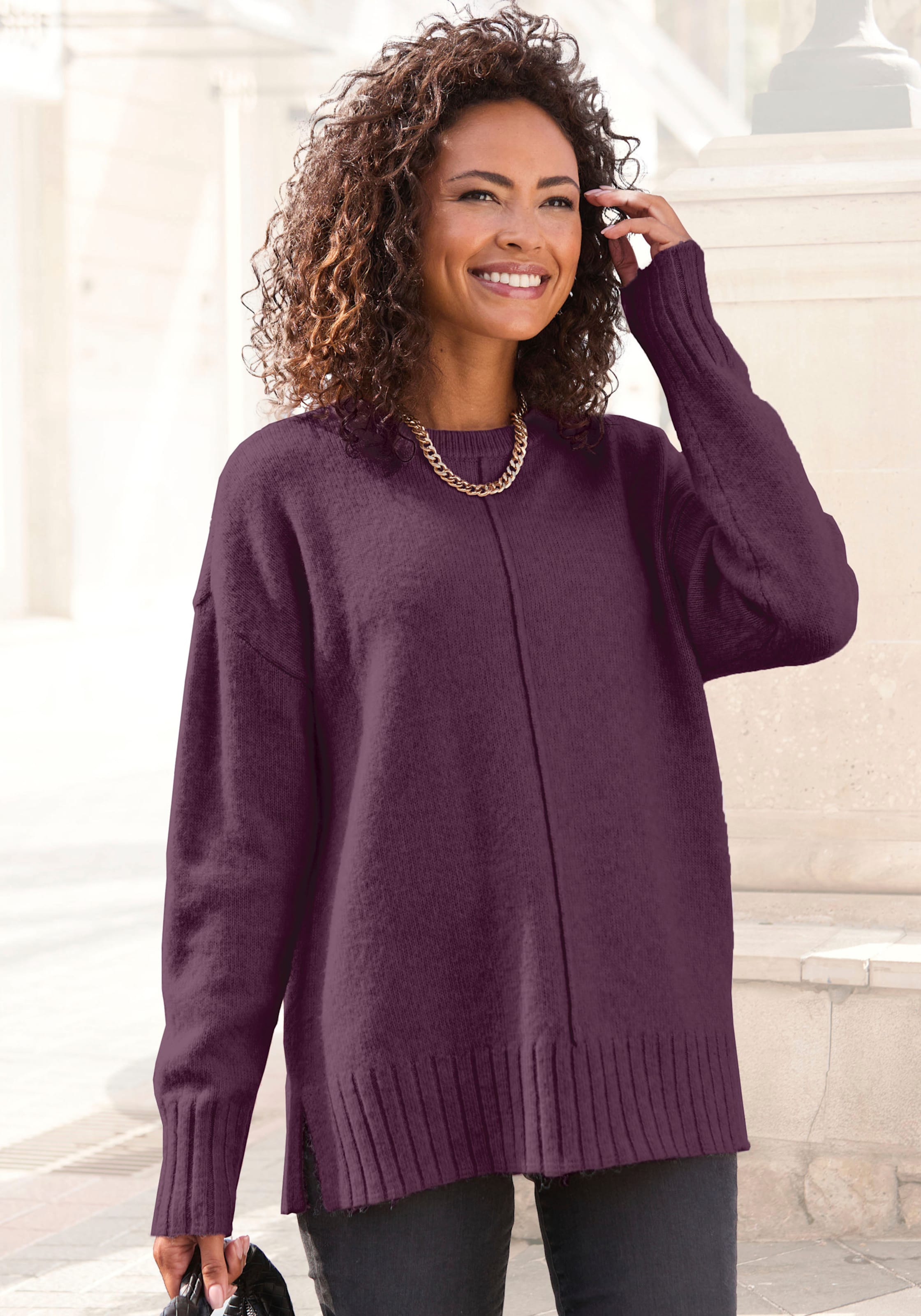 Thumbnail - Rundhalspullover