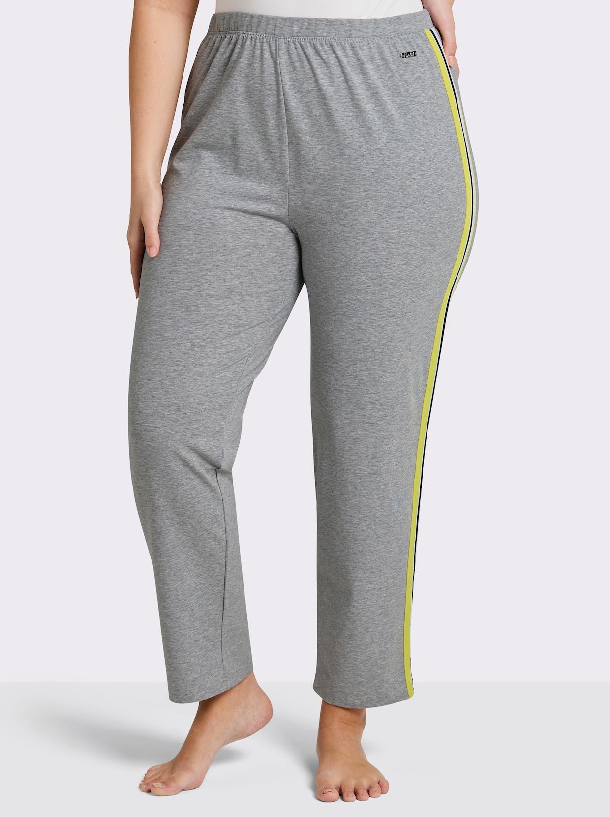 feel good Hose - grau-meliert