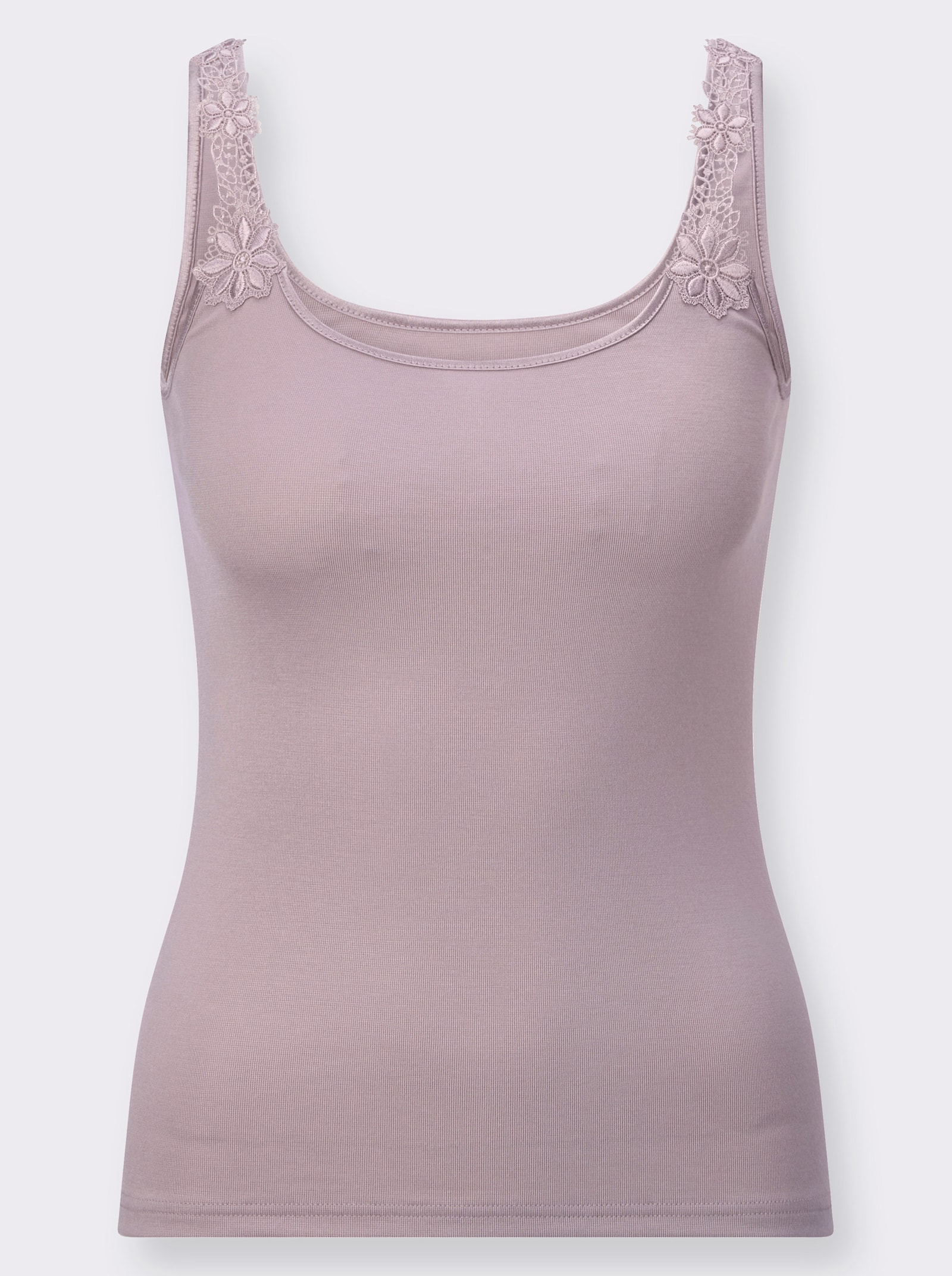 Speidel Trägerhemd mit Schmuckträgern - mauve