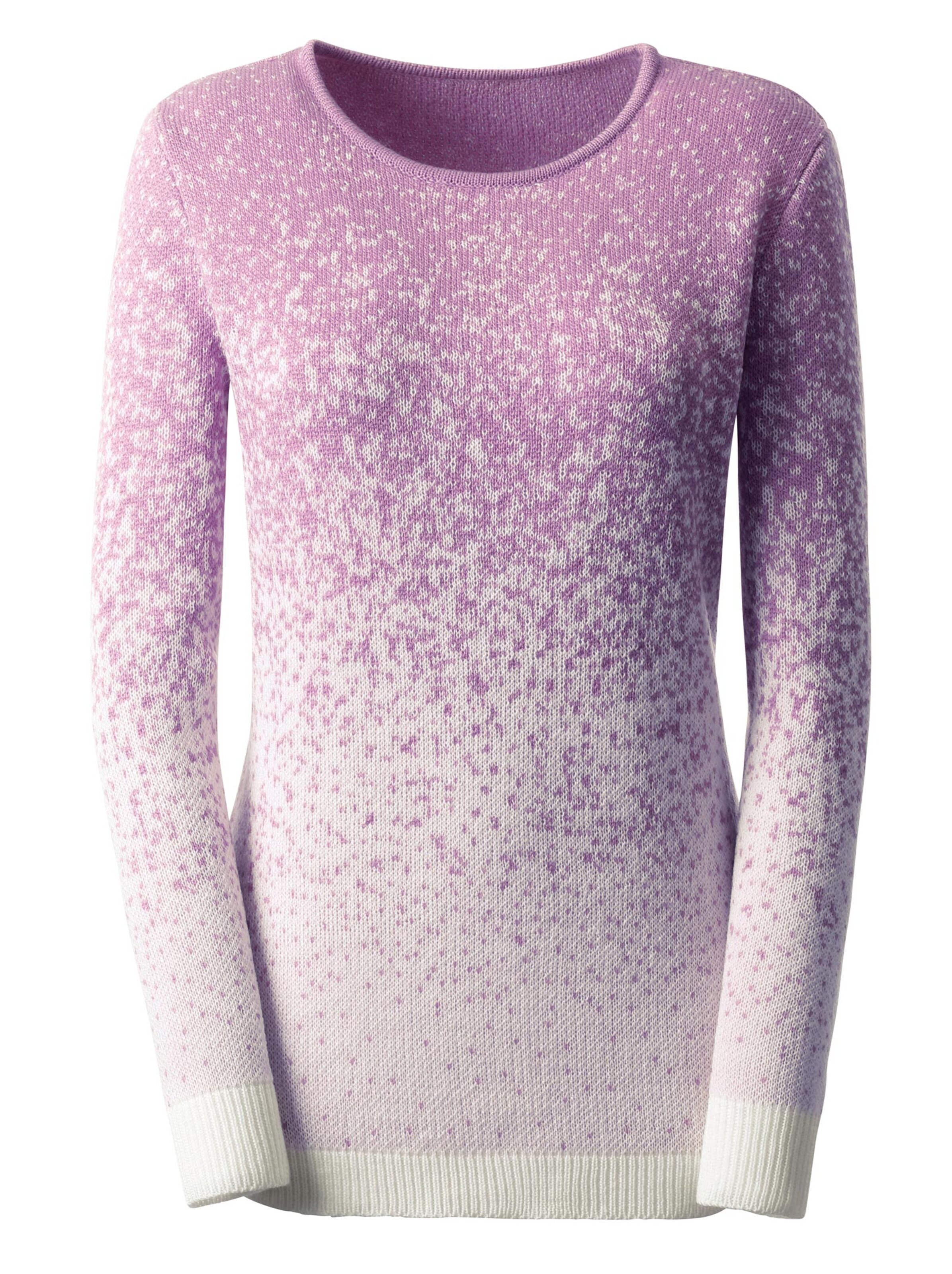 Pullover - ecru-rosé