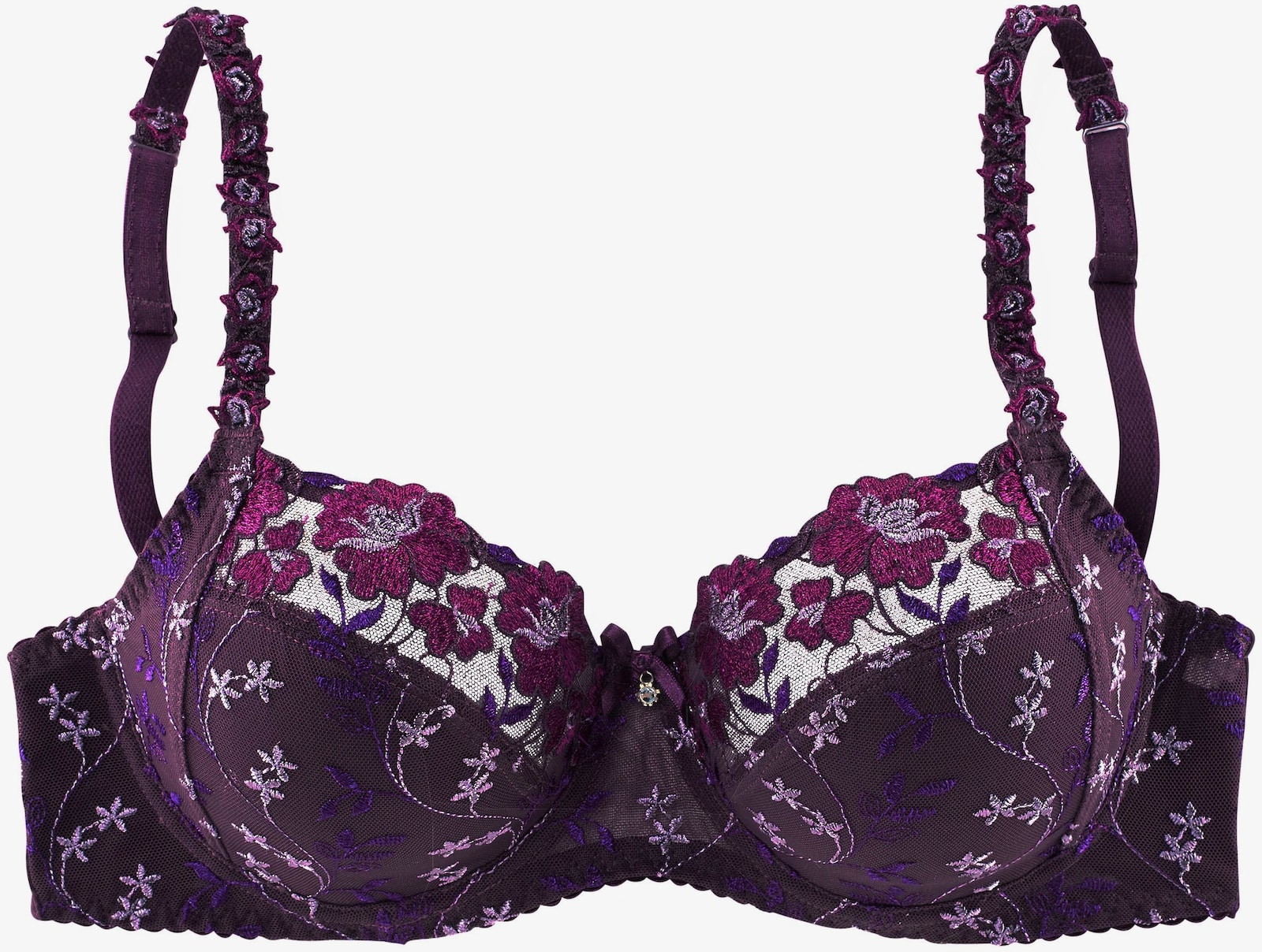 Nuance Beugelbeha - aubergine