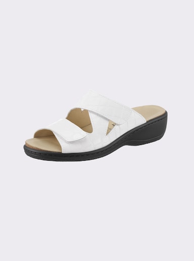 Belvida slippers - wit