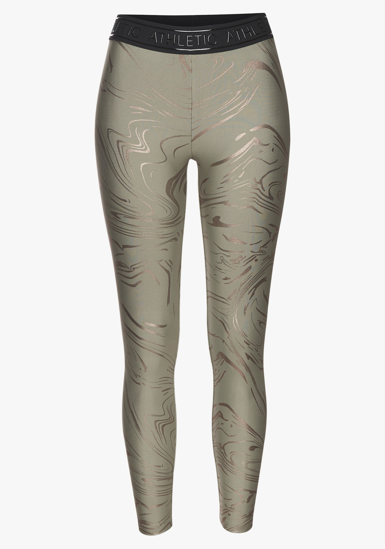 LASCANA ACTIVE Funktionsleggings - grün-bronze