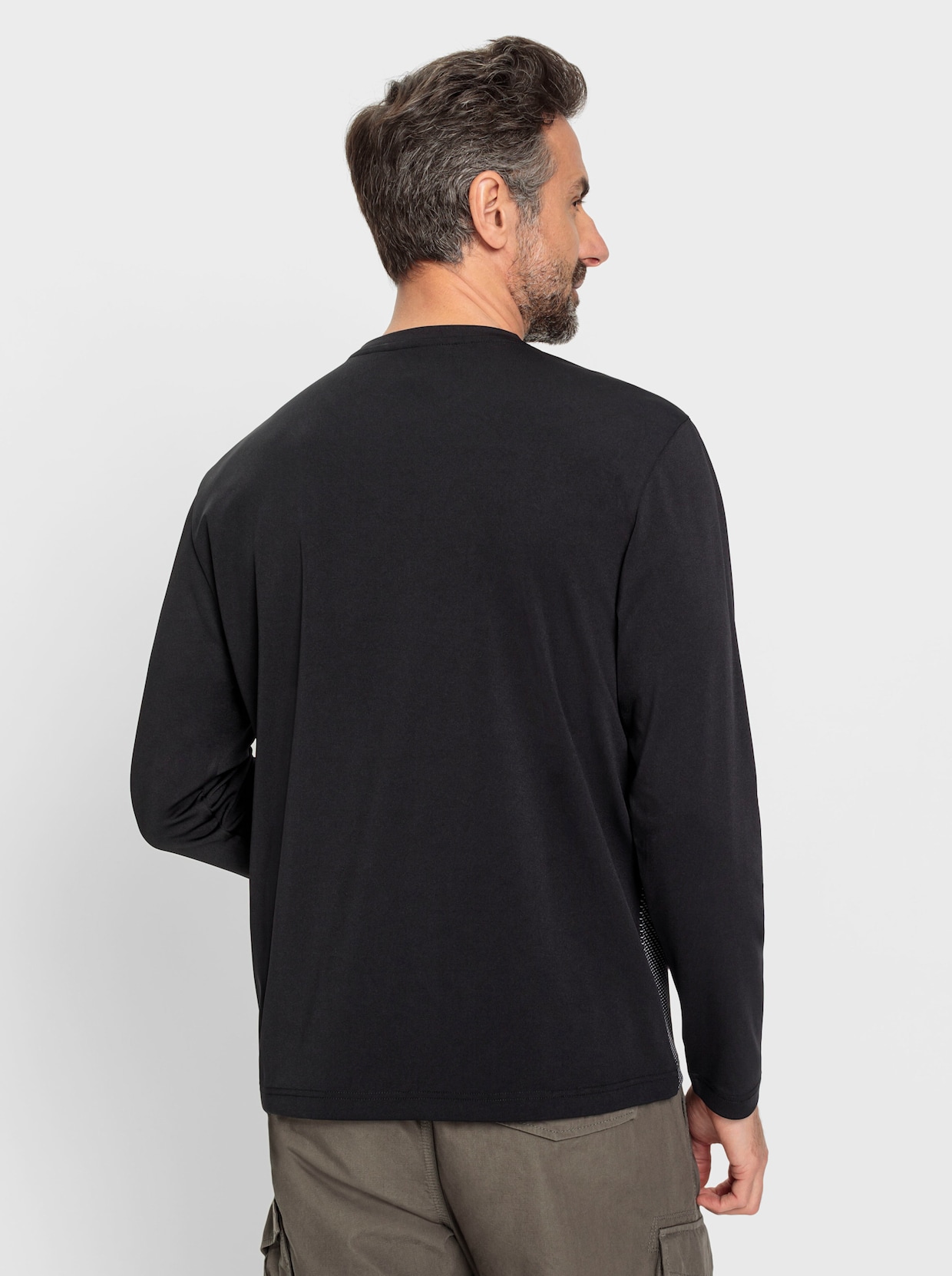 Catamaran Sports Funktions-Shirt - schwarz-steingrau-bedruckt