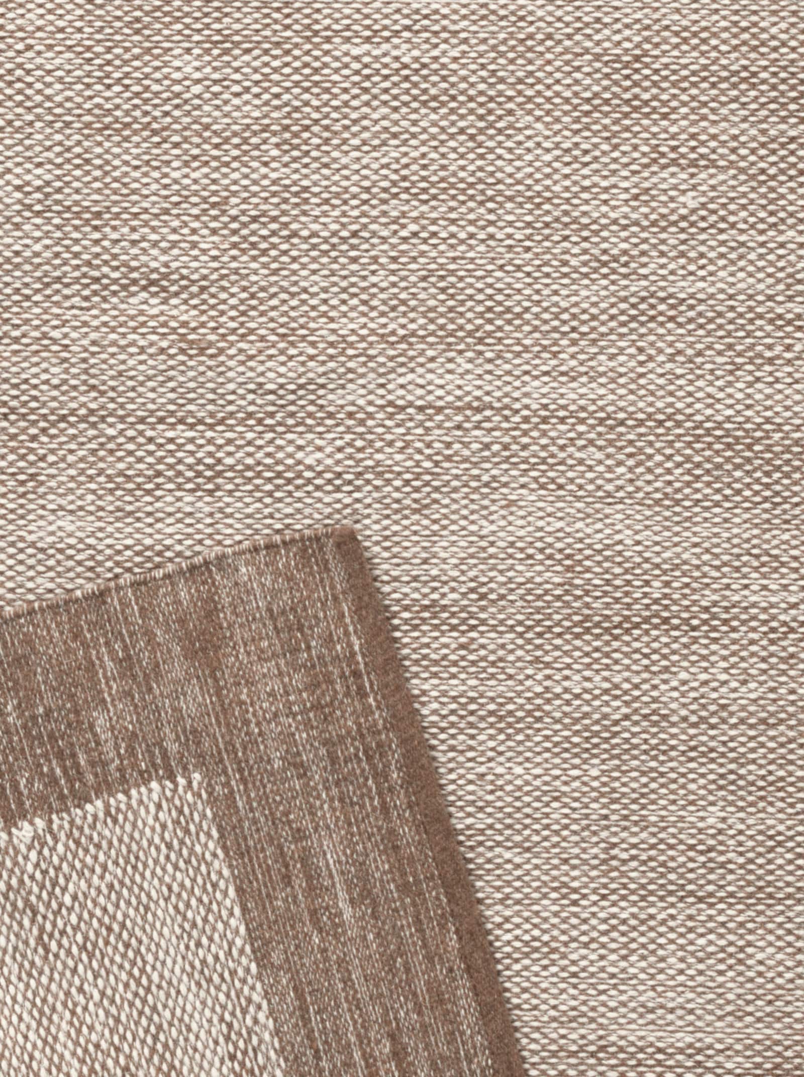 heine home Teppich - braun-weiß-meliert