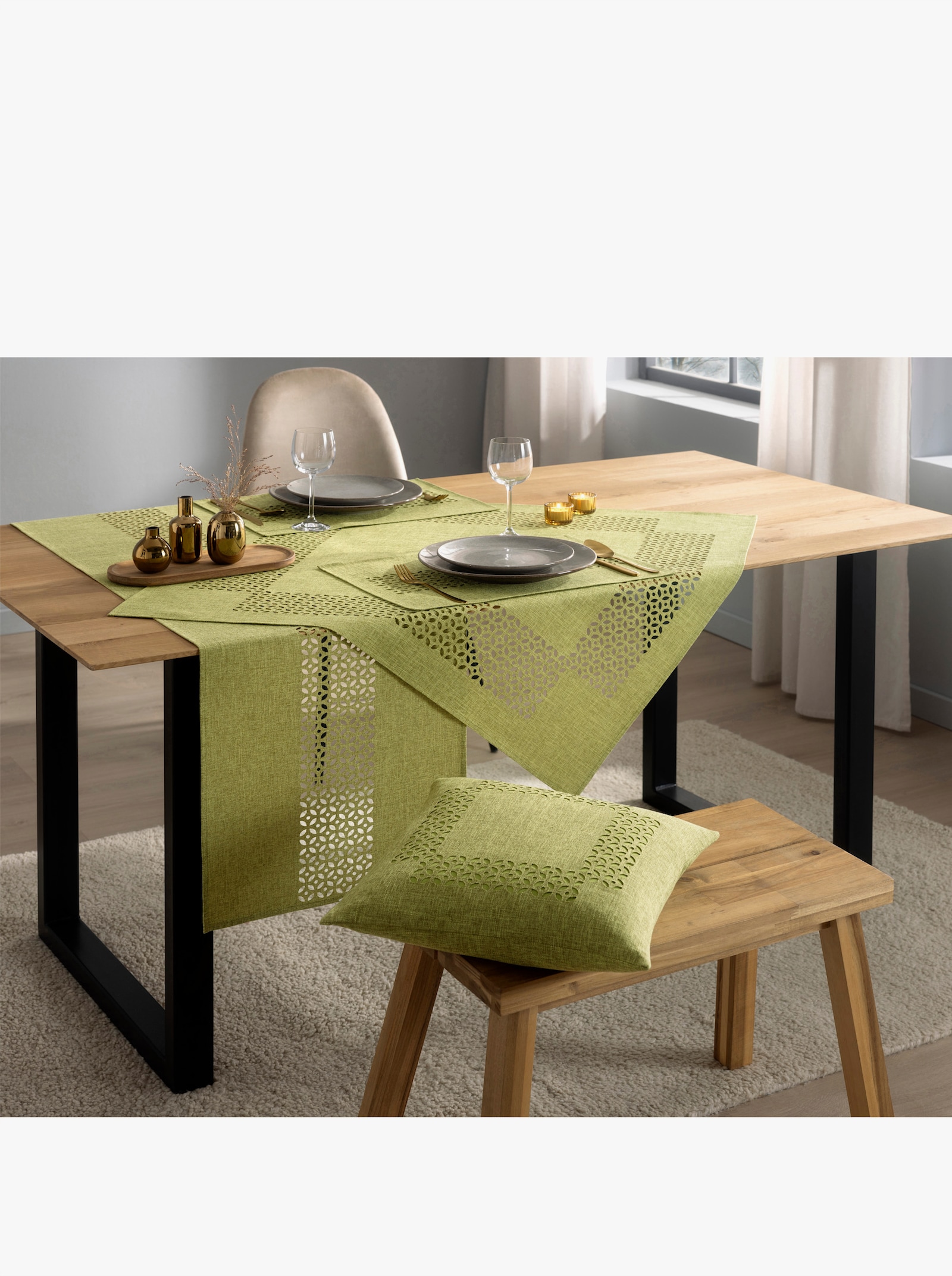 Tischdecke - lindgrün