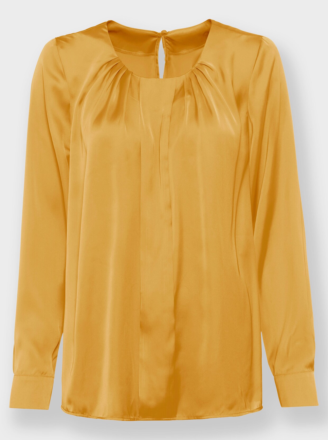 heine Blouse met lange mouwen - oker