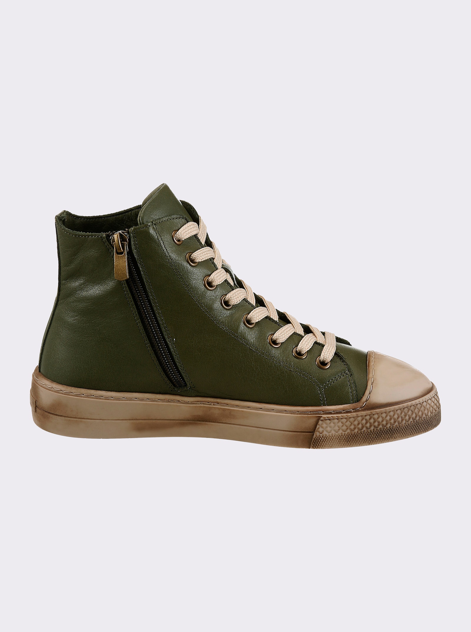 Andrea Conti Sneaker - khaki-taupe
