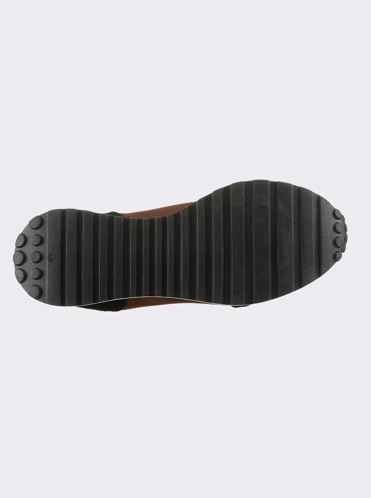 heine Sneaker - zwart/bruin