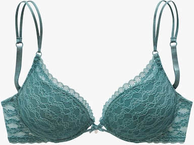 s.Oliver Soutien-gorge push-up - bleu pétrole