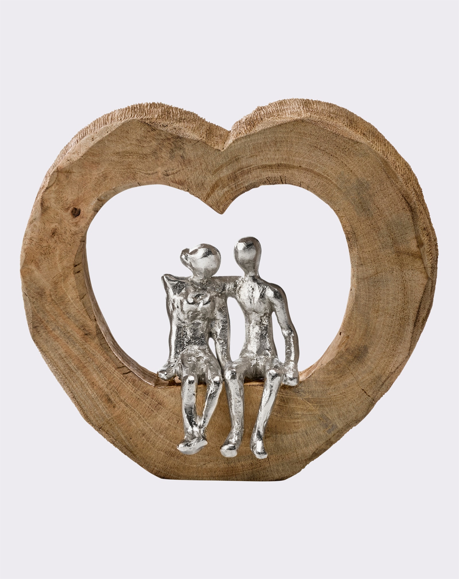 heine home Deko-Figur - natur-silberfarben