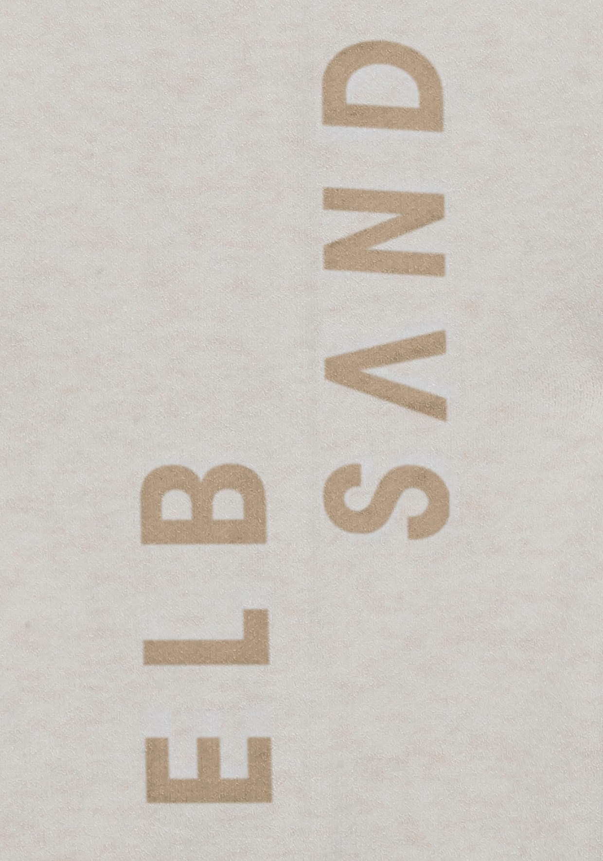 Elbsand Pantalon en tricot - blanc cassé