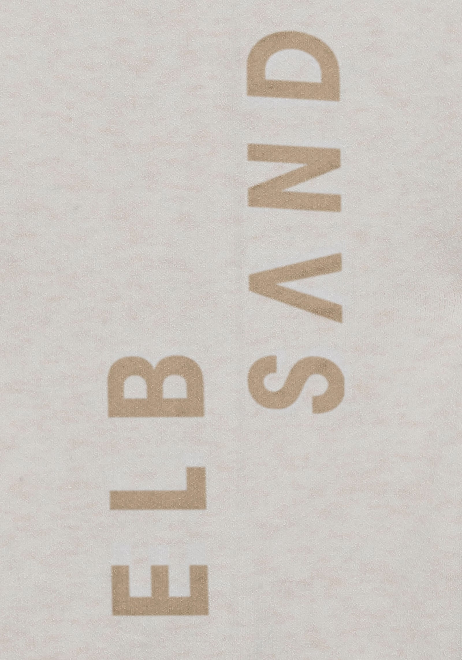 Elbsand Broek van tricot - wolwit