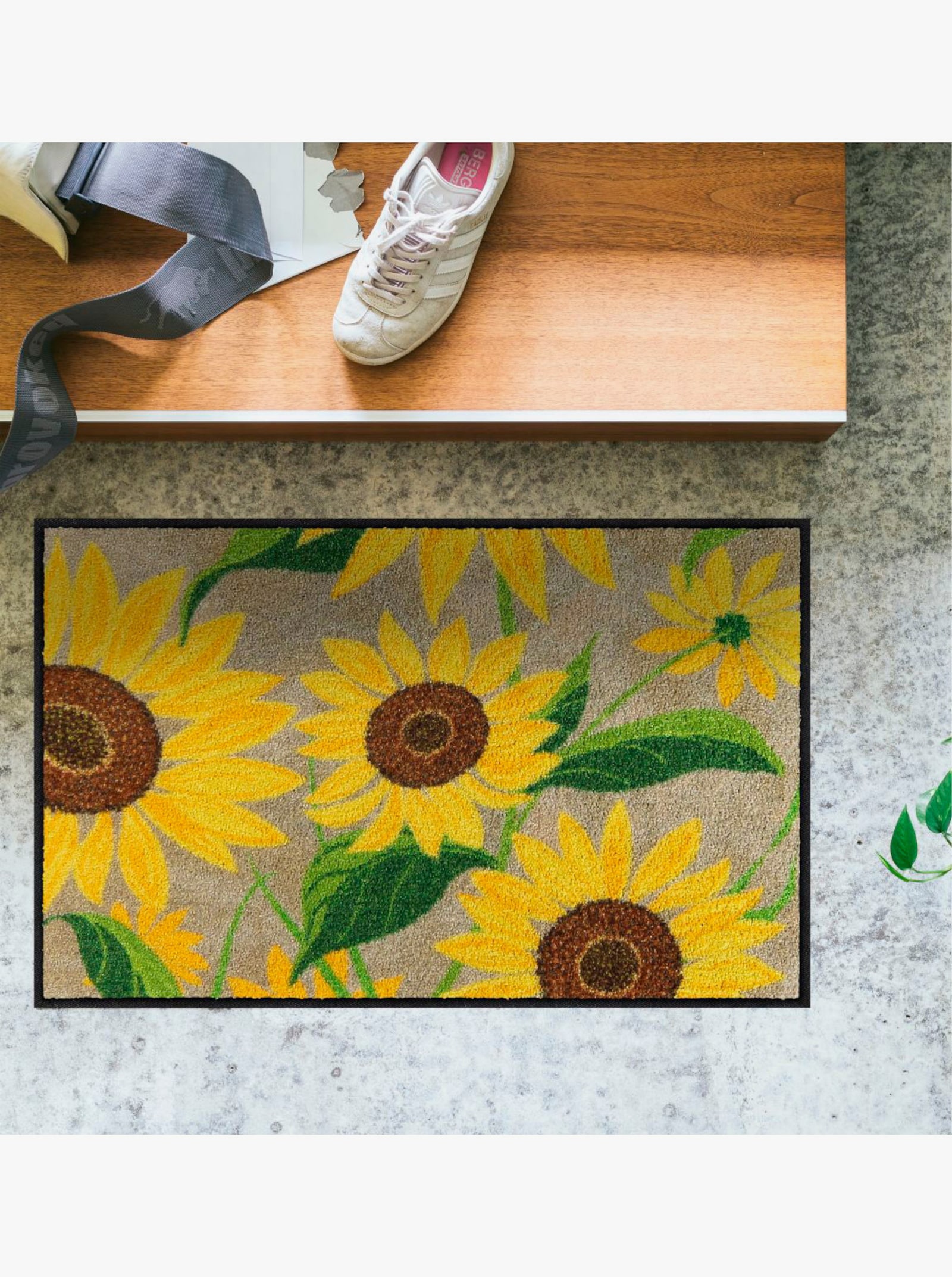 Salonloewe Fußmatte - taupe-gelb