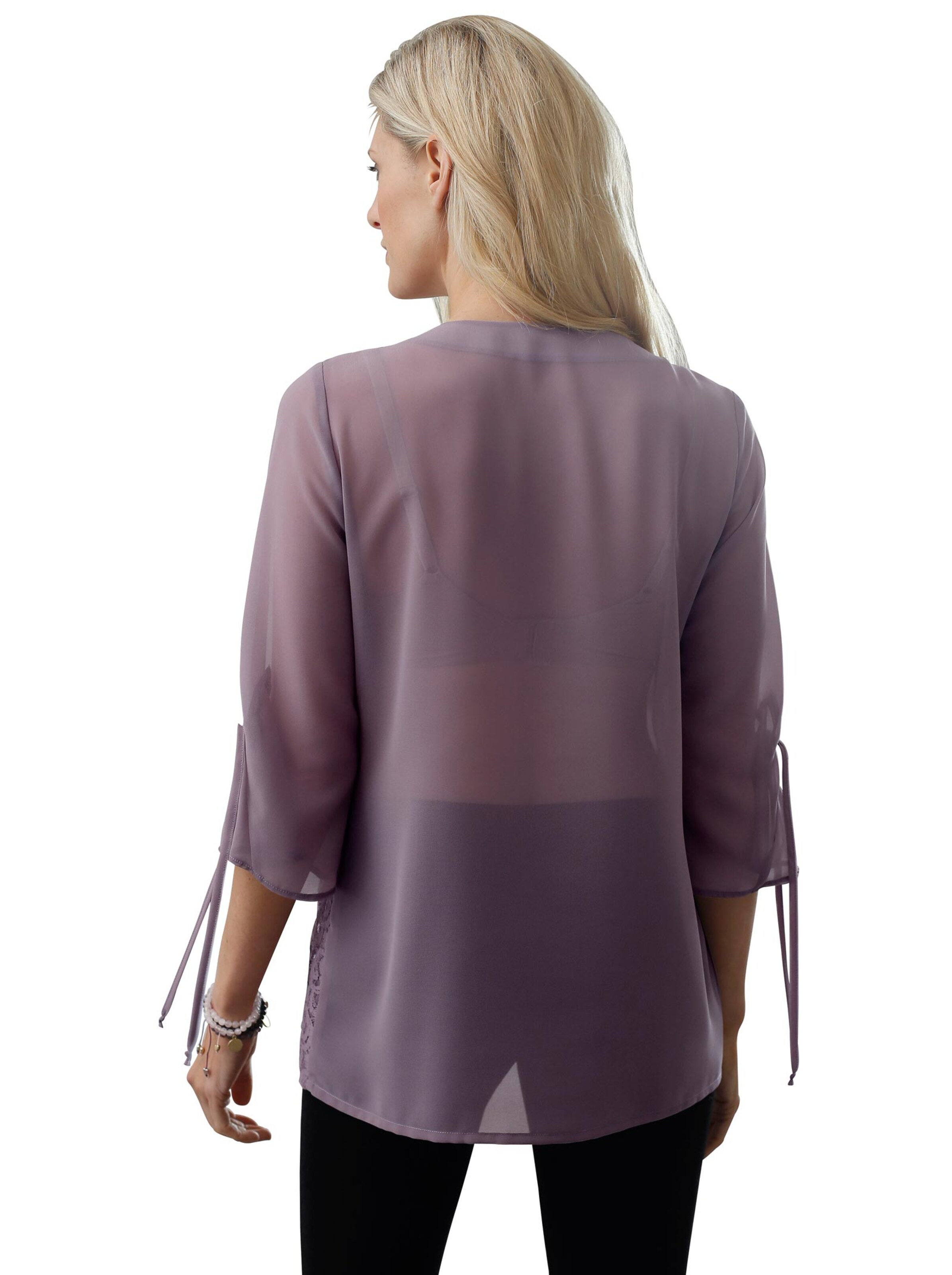 Spitzentunika - mauve