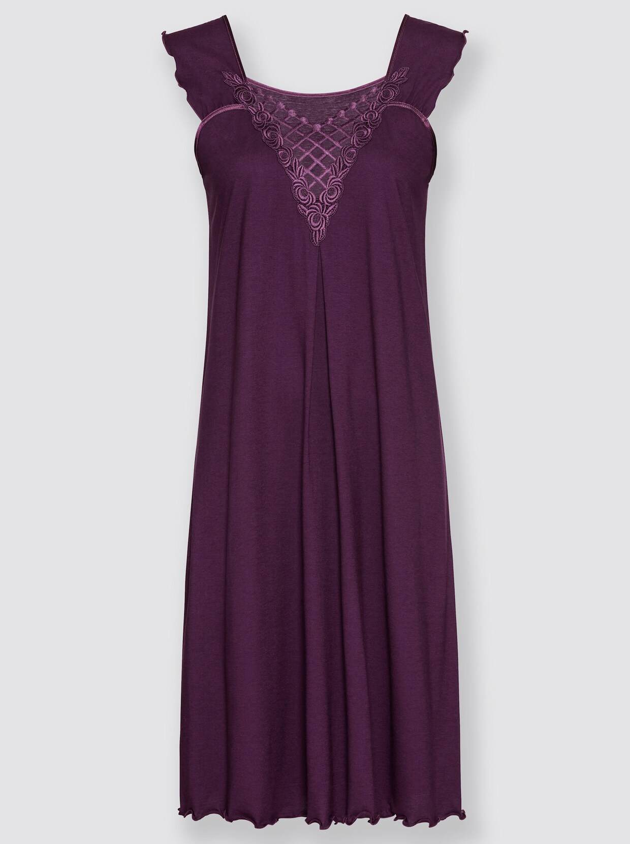 wäschepur Chemise de nuit - aubergine