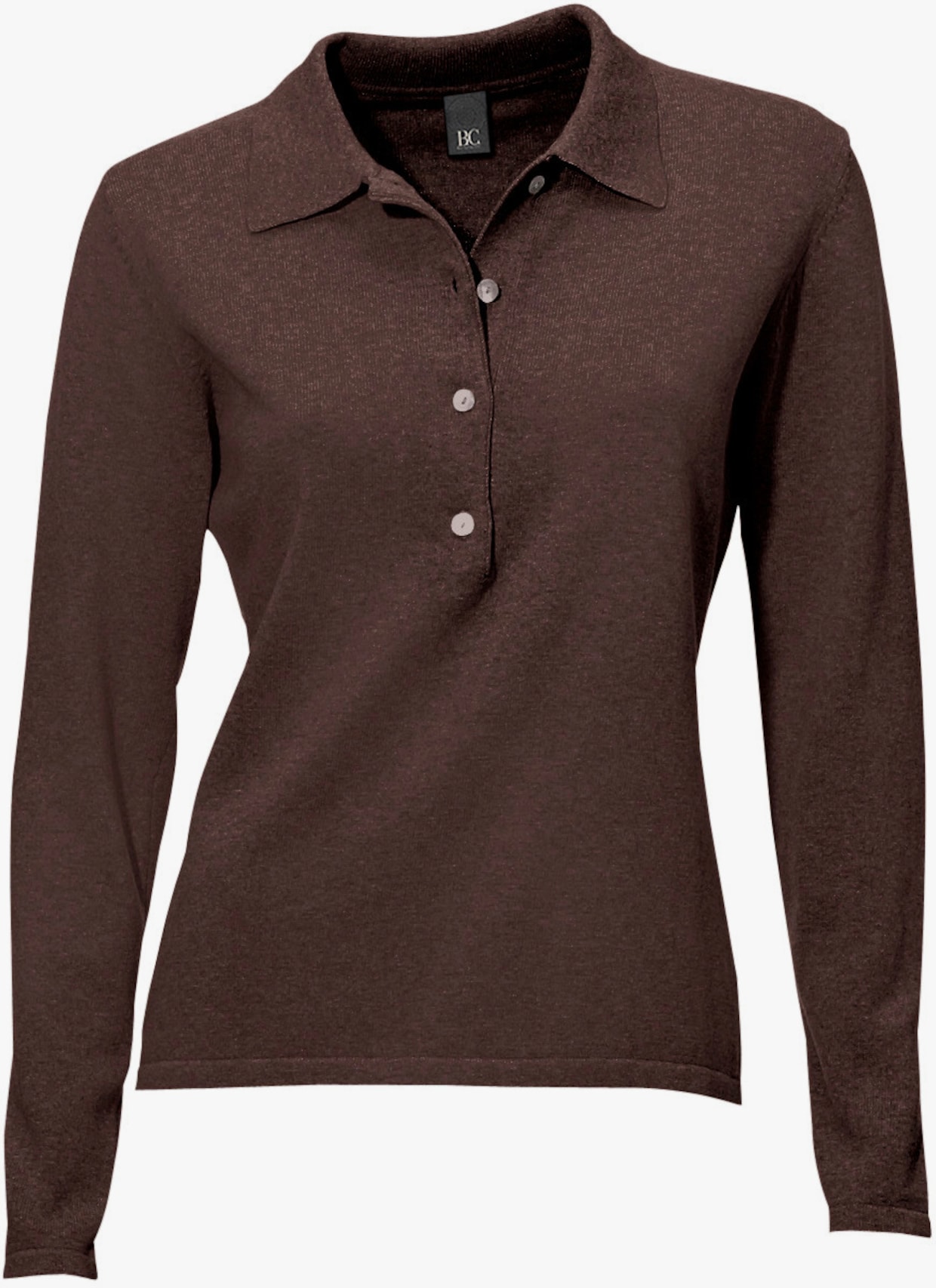 heine Polopullover - chocobruin