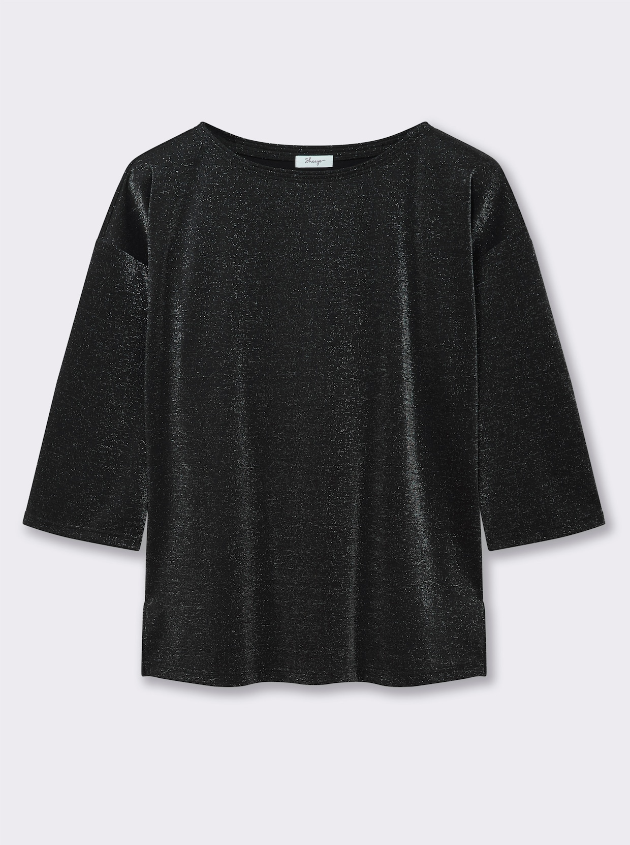 sheego Sweatshirt - noir