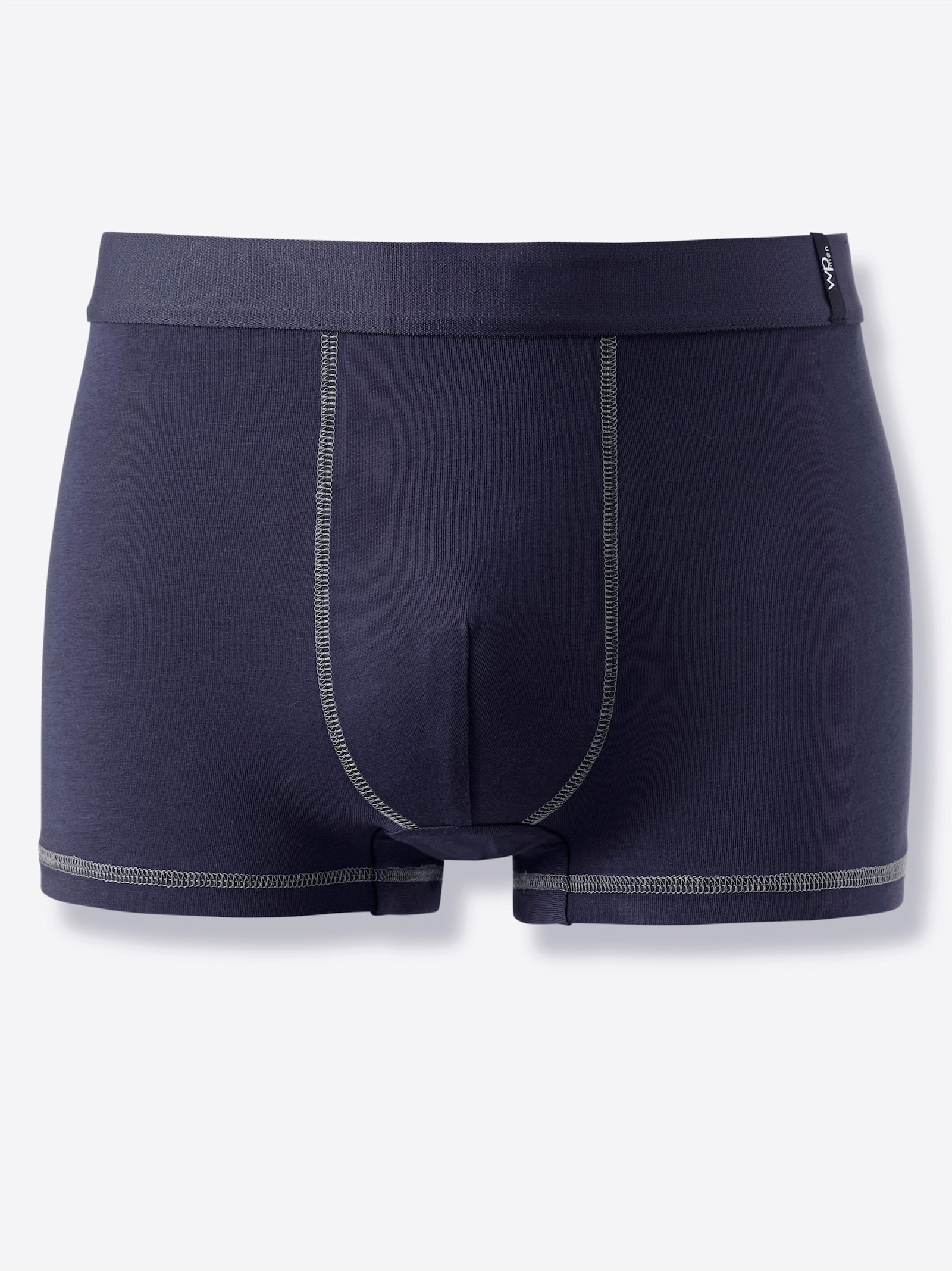 wäschepur men Pants - marine + anthrazit-meliert