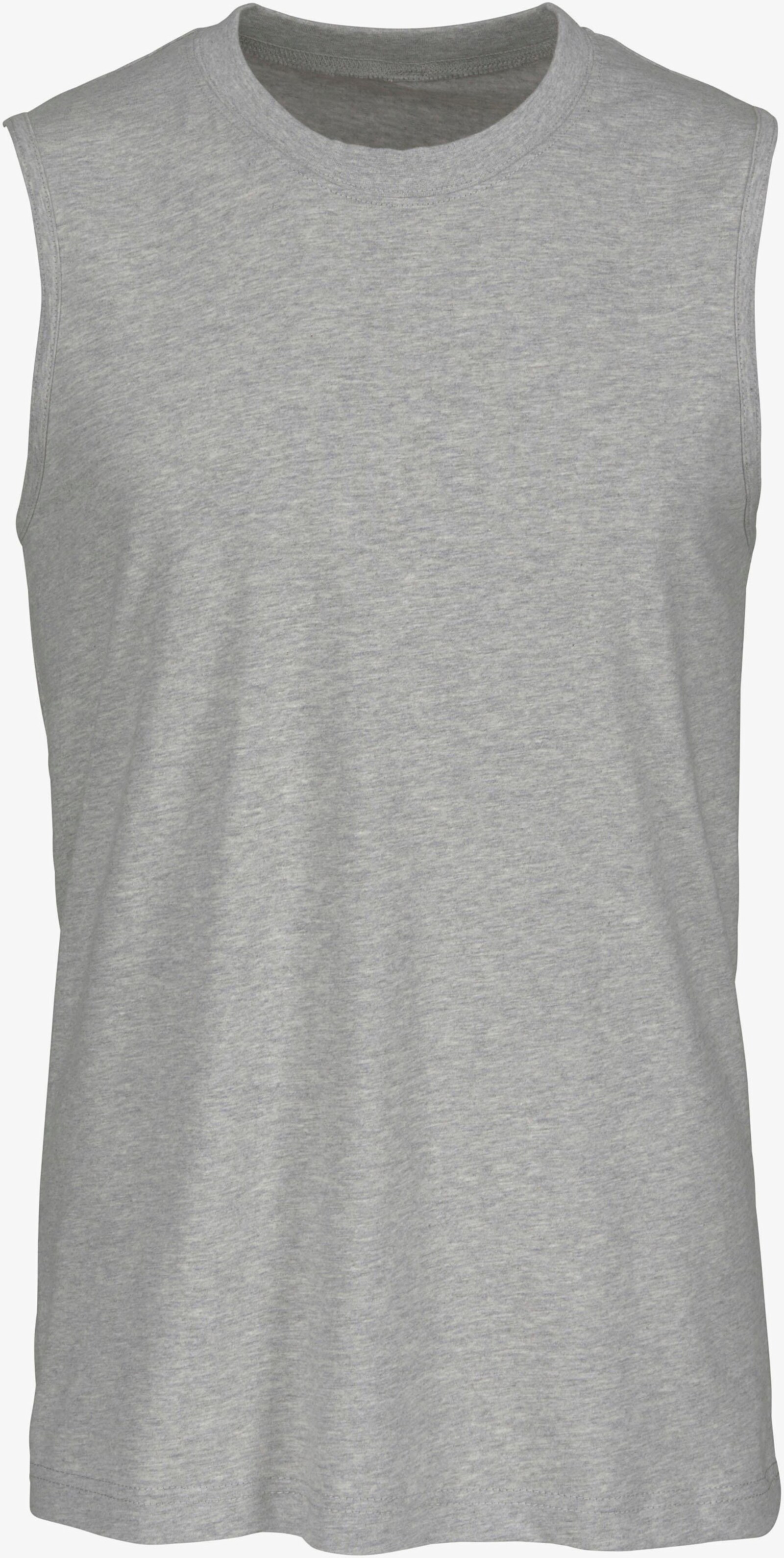 H.I.S Muscleshirt - grau-meliert, weiss, schwarz