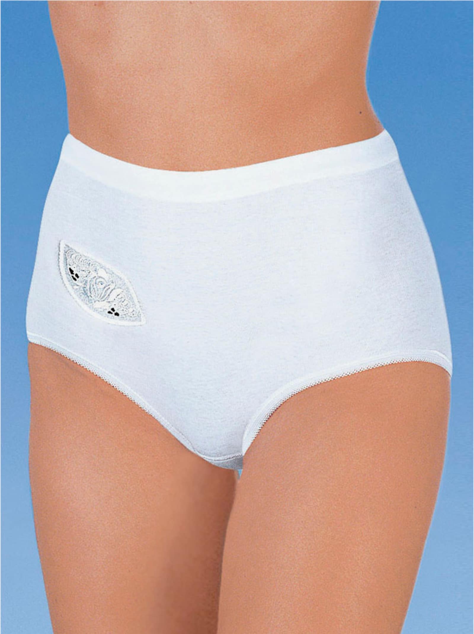 Nina von C. Slipy, vysoký pás - biela