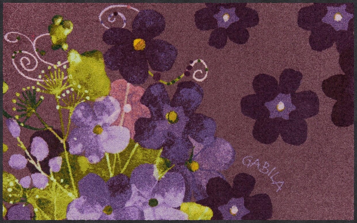 Salonloewe Fußmatte - violett