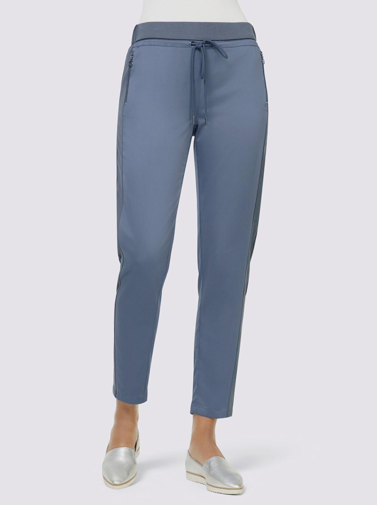 Hose - rauchblau