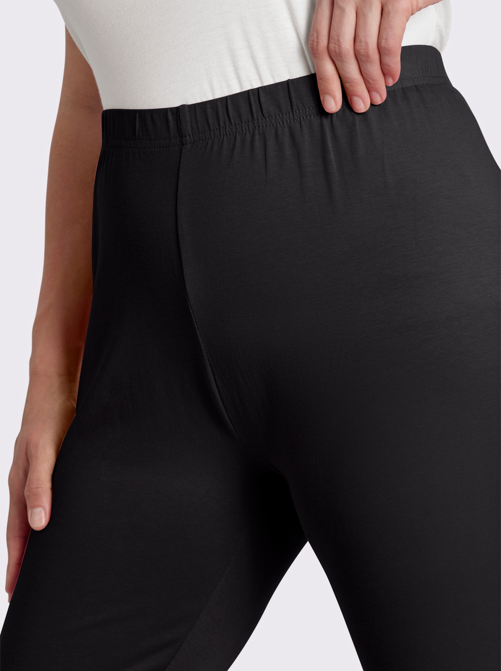 Leggings - schwarz