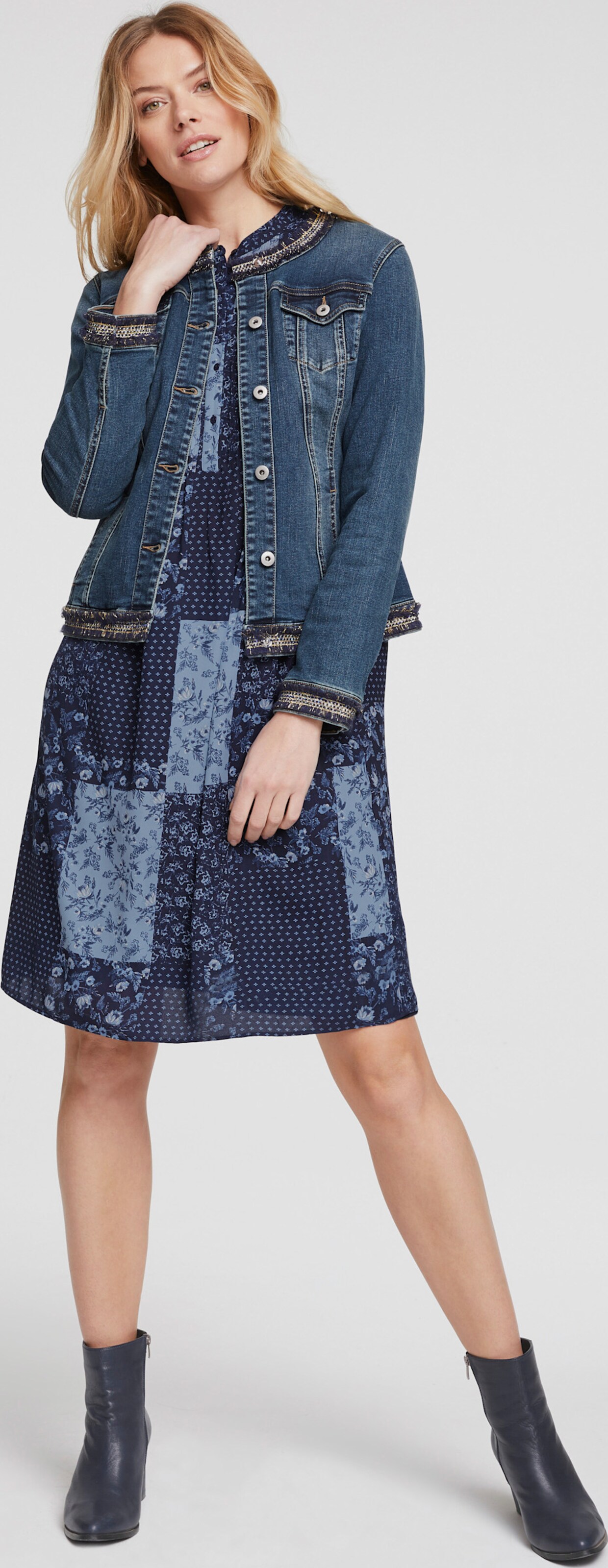 heine Jeans-Jacke - blue denim