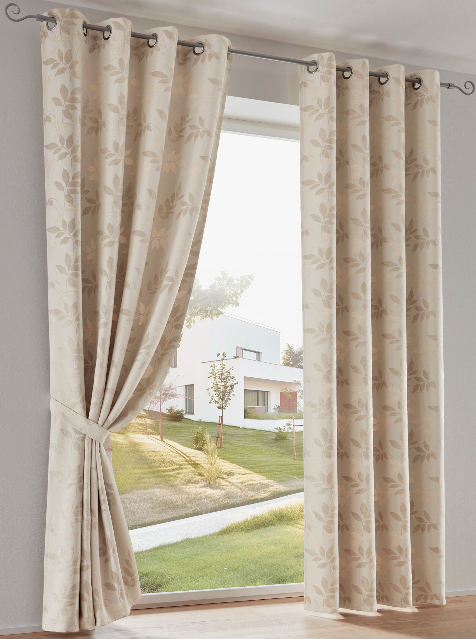 heine home Dekoschal - beige