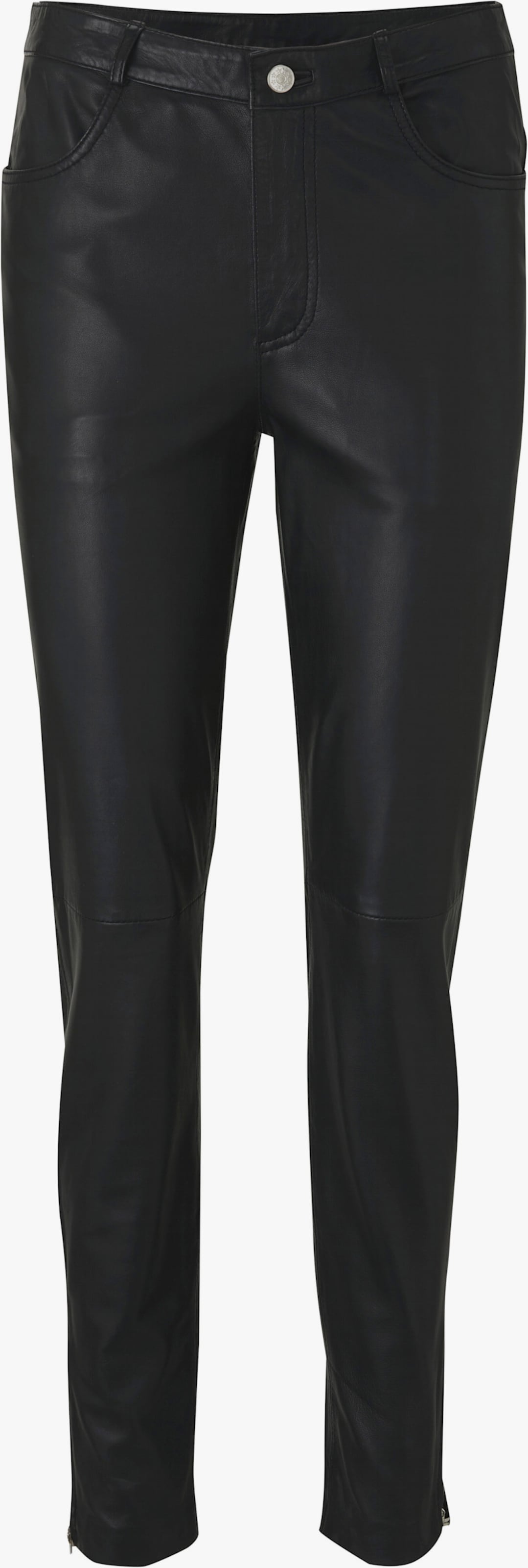 heine Pantalon skinny en cuir - noir