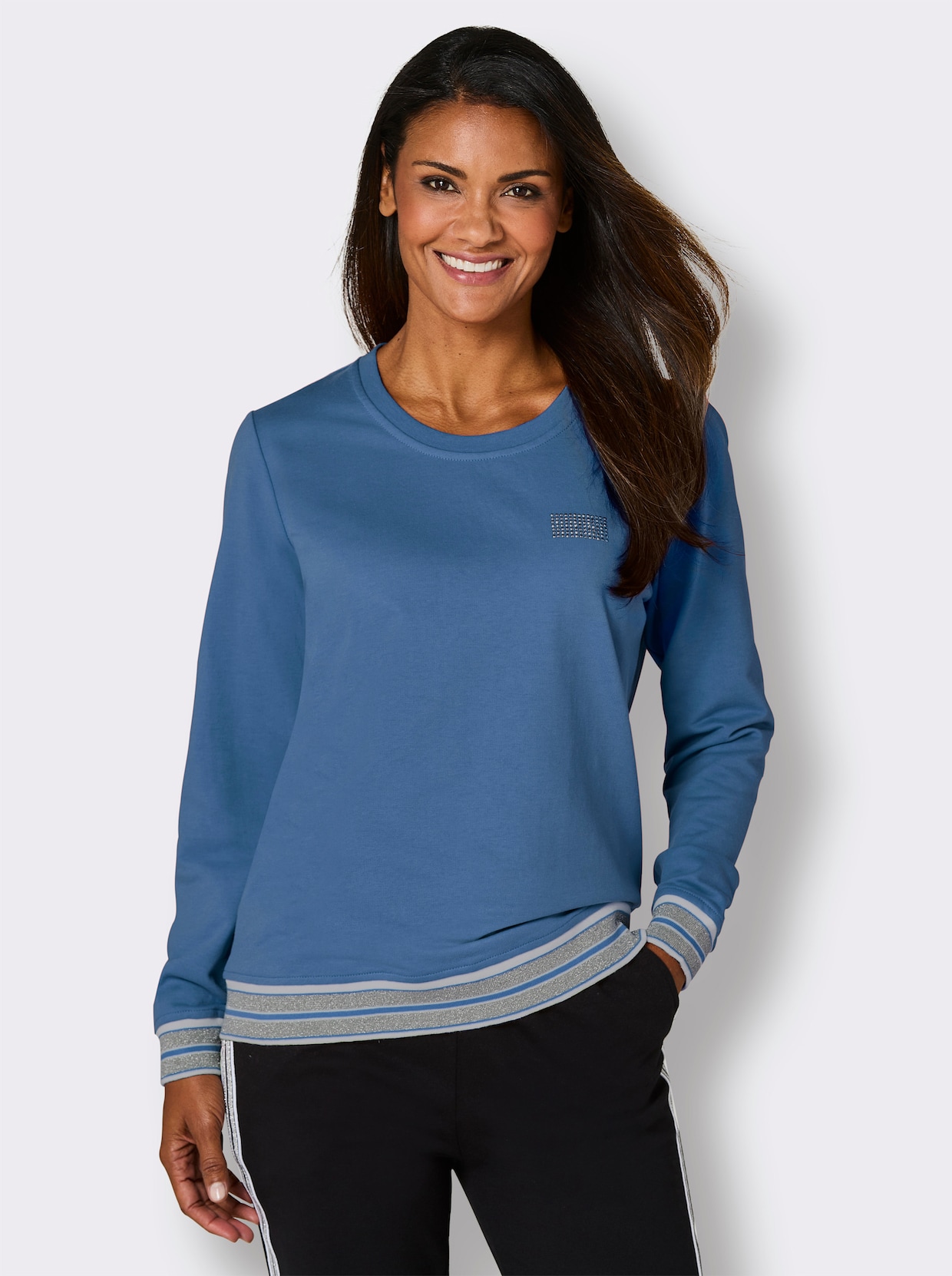 feel good Shirt - mittelblau