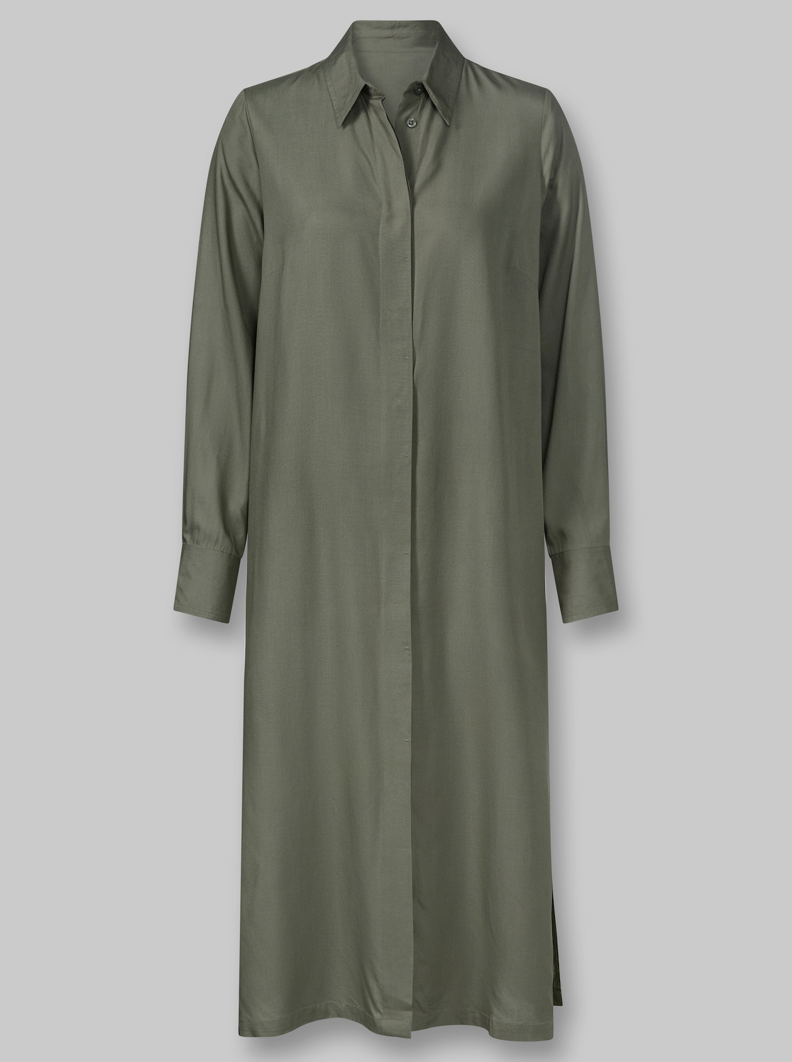 heine Blusenjacke in Longform - khaki