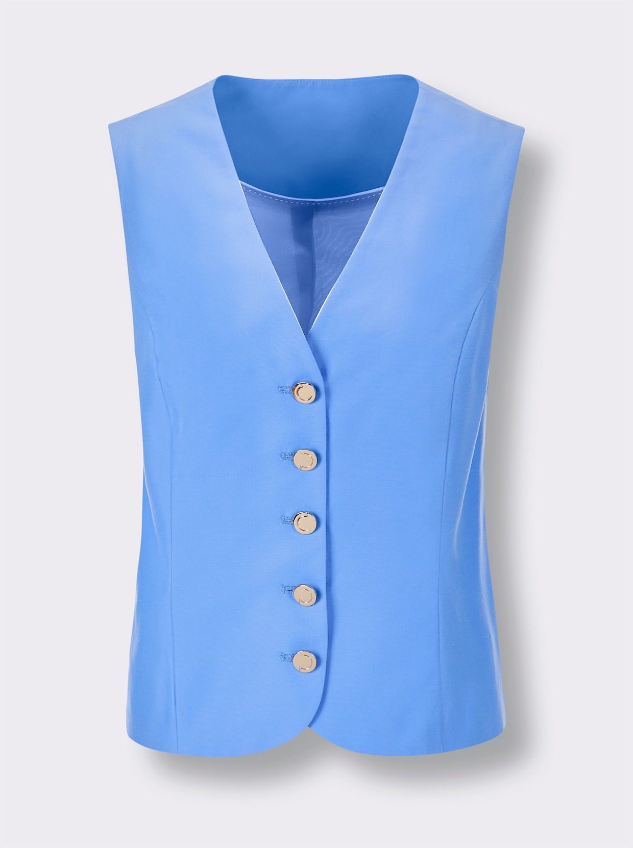 CREATION L PREMIUM Anzugweste - himmelblau