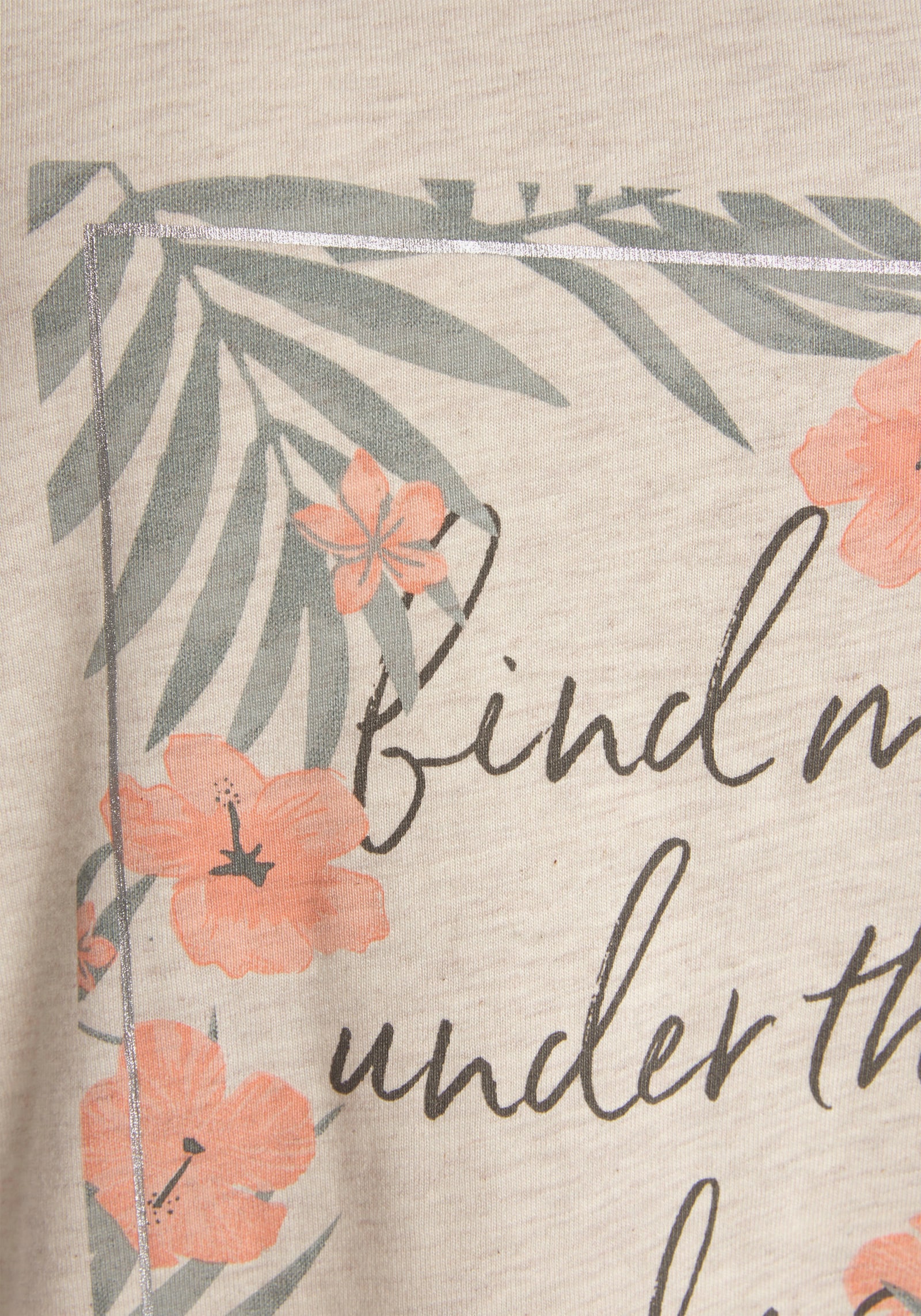 LASCANA Chemise de nuit - sable chiné