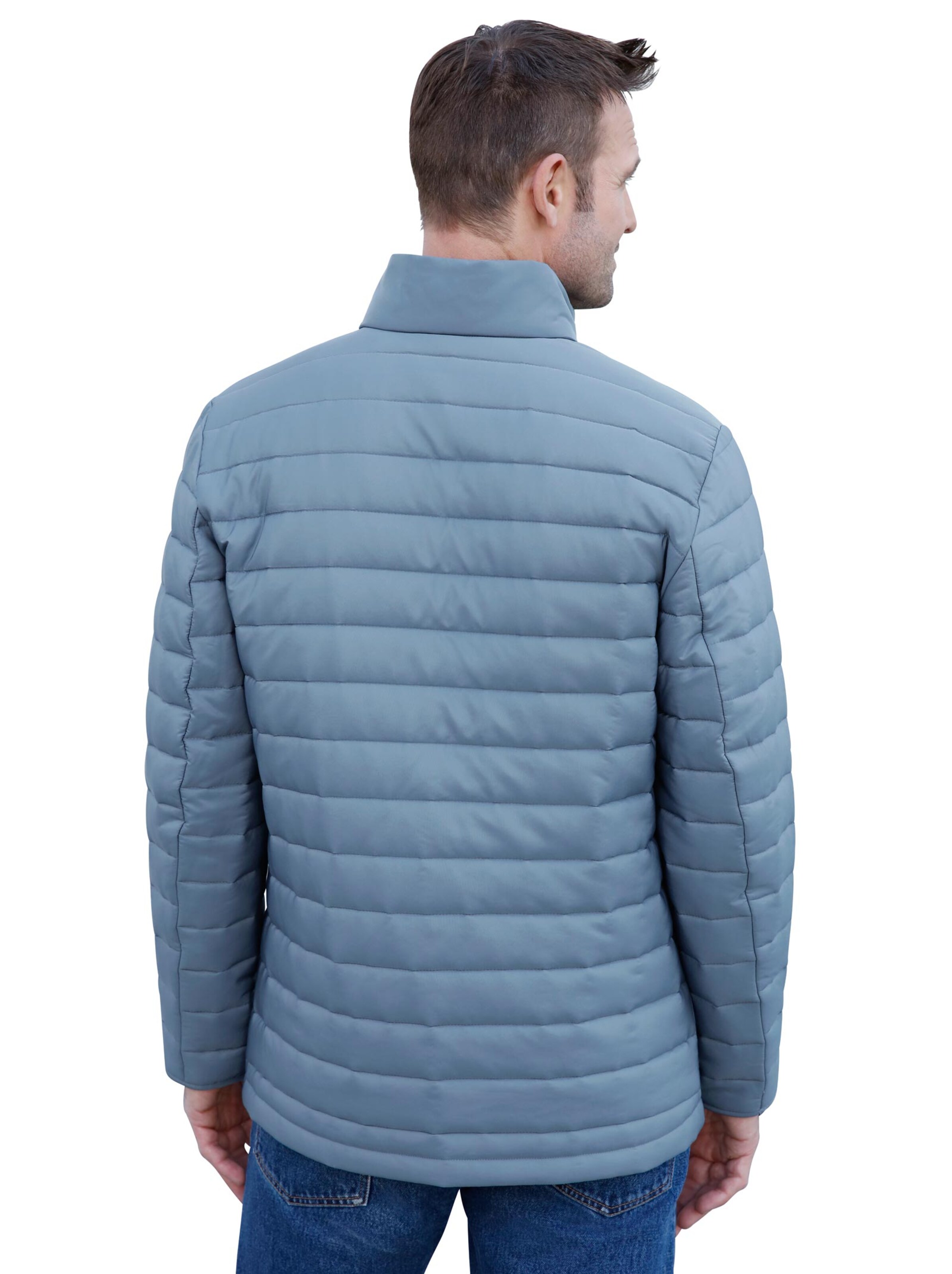 Steppjacke - rauchblau