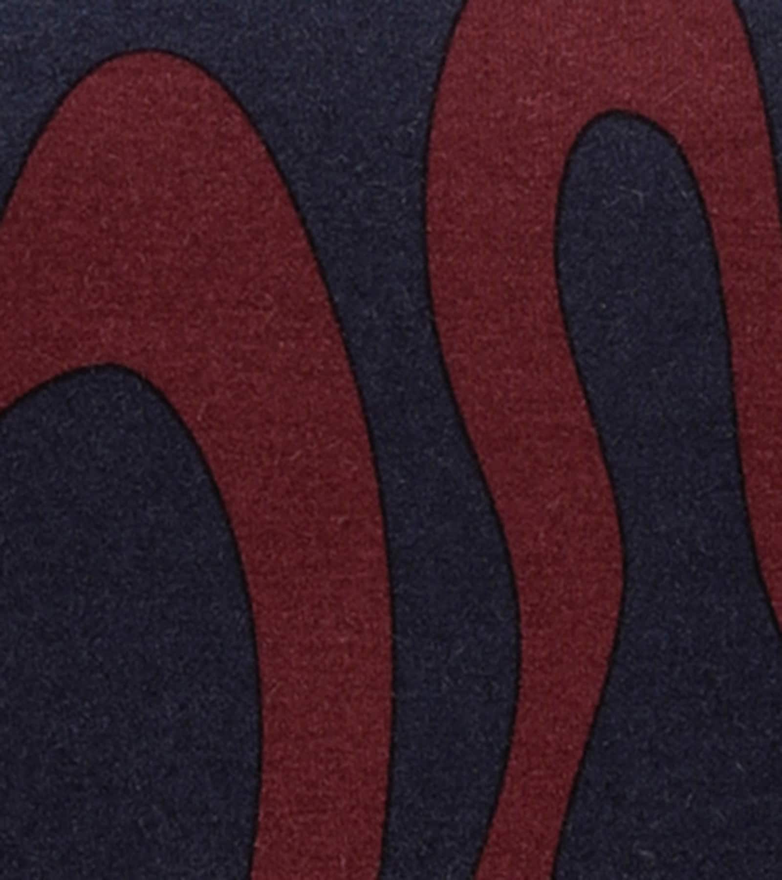 Aniston PLUS Langarmshirt - marine-bordeaux