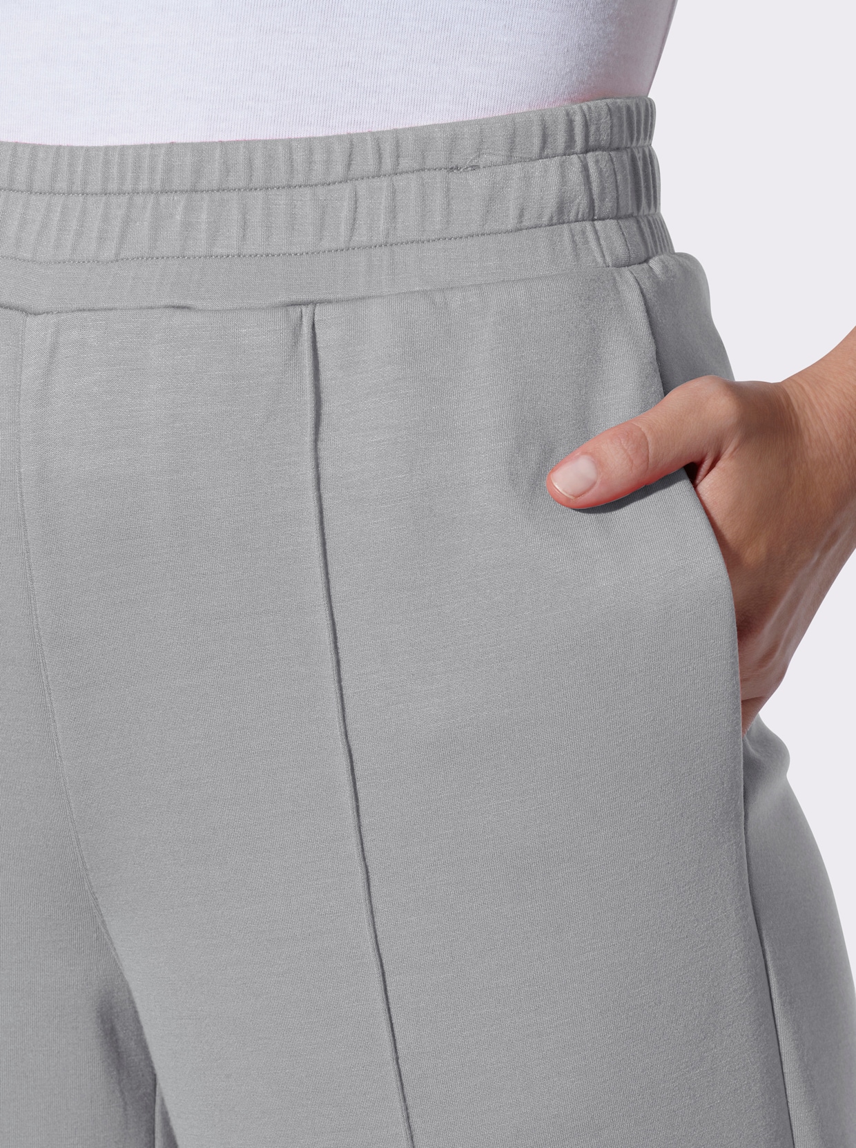heine Pantalon - gris pierre