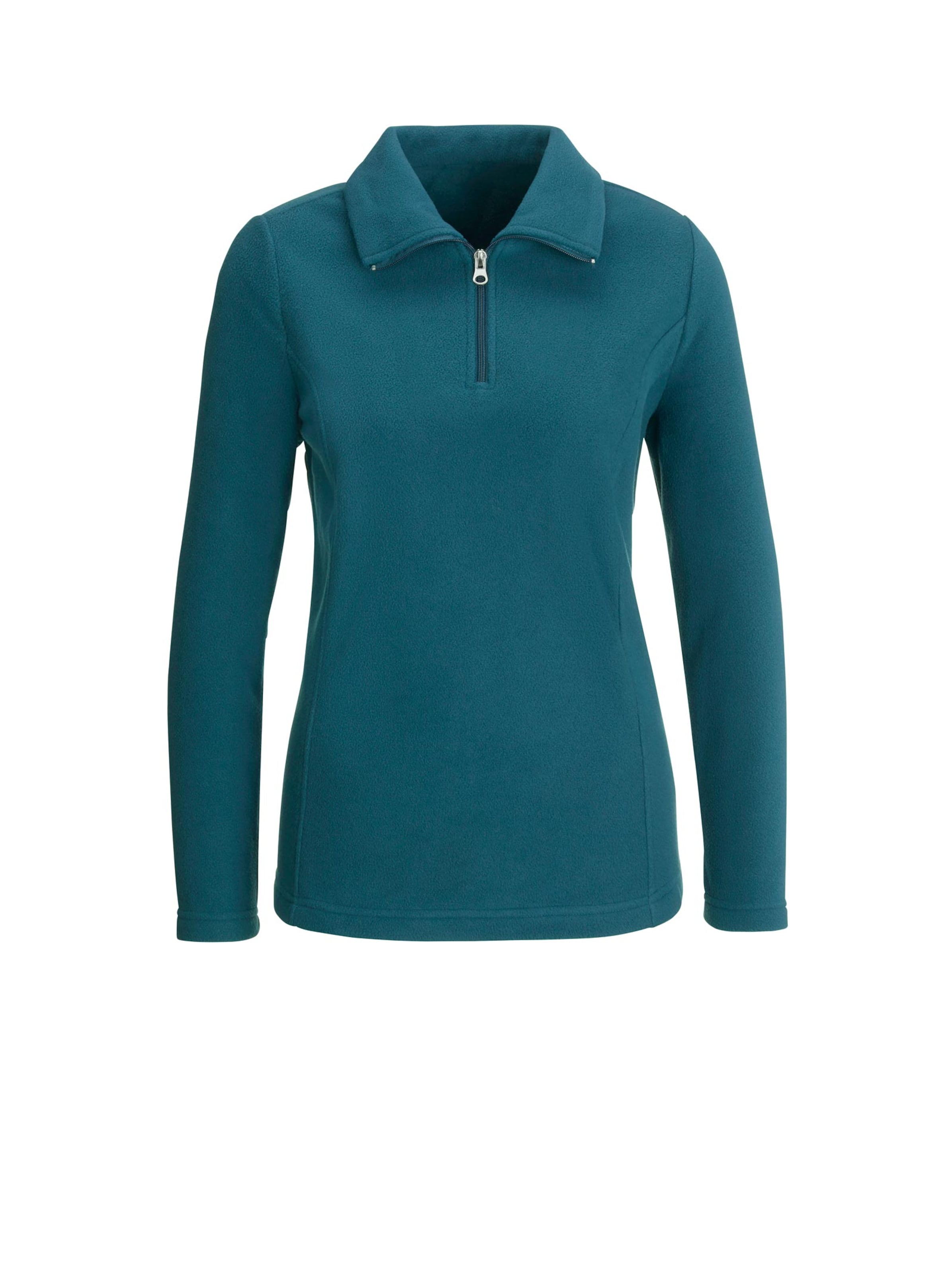 Fleece-Shirt - petrol