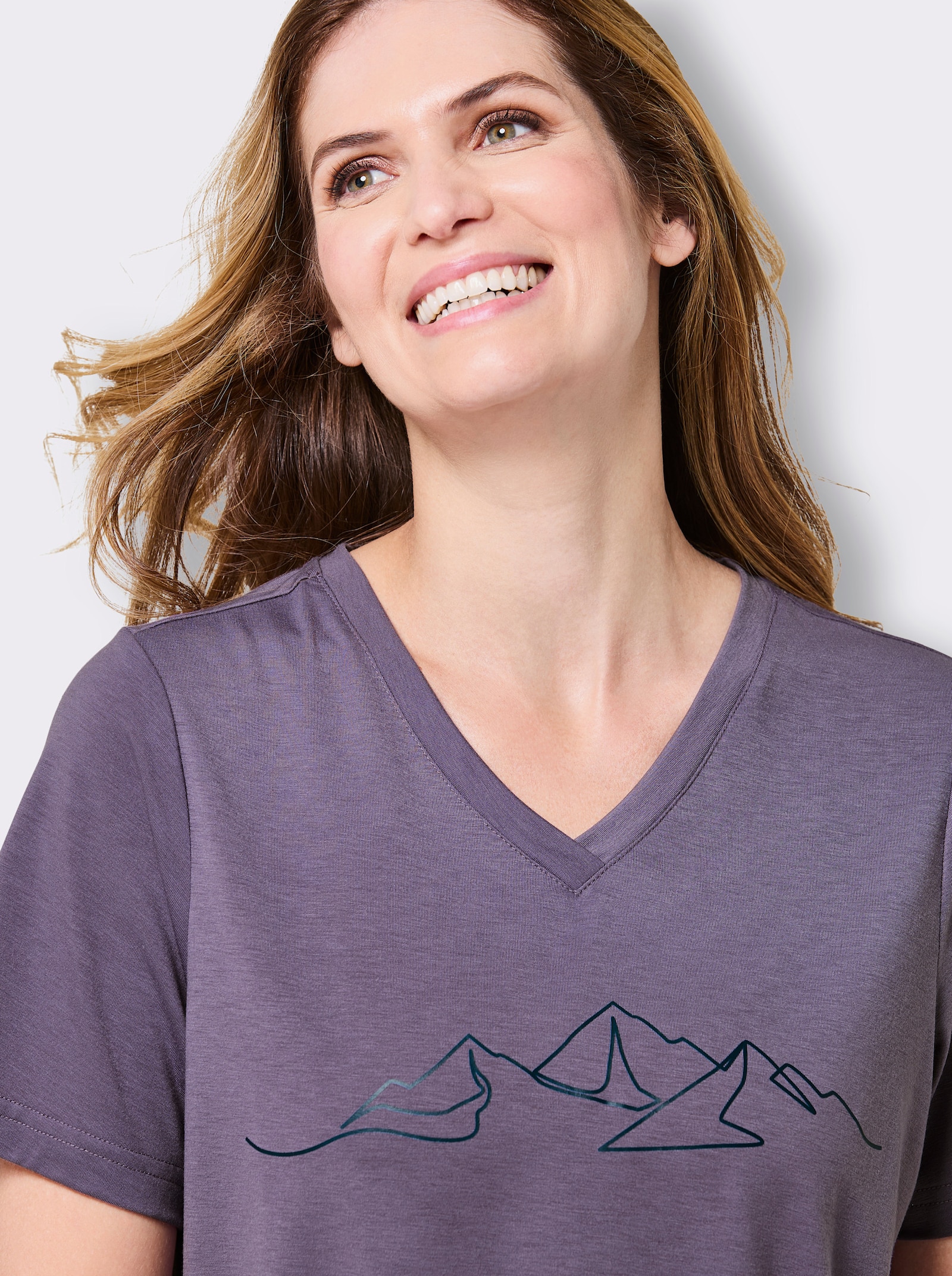 Catamaran Sports Funktionsshirt mit Seitenschlitzen - feige