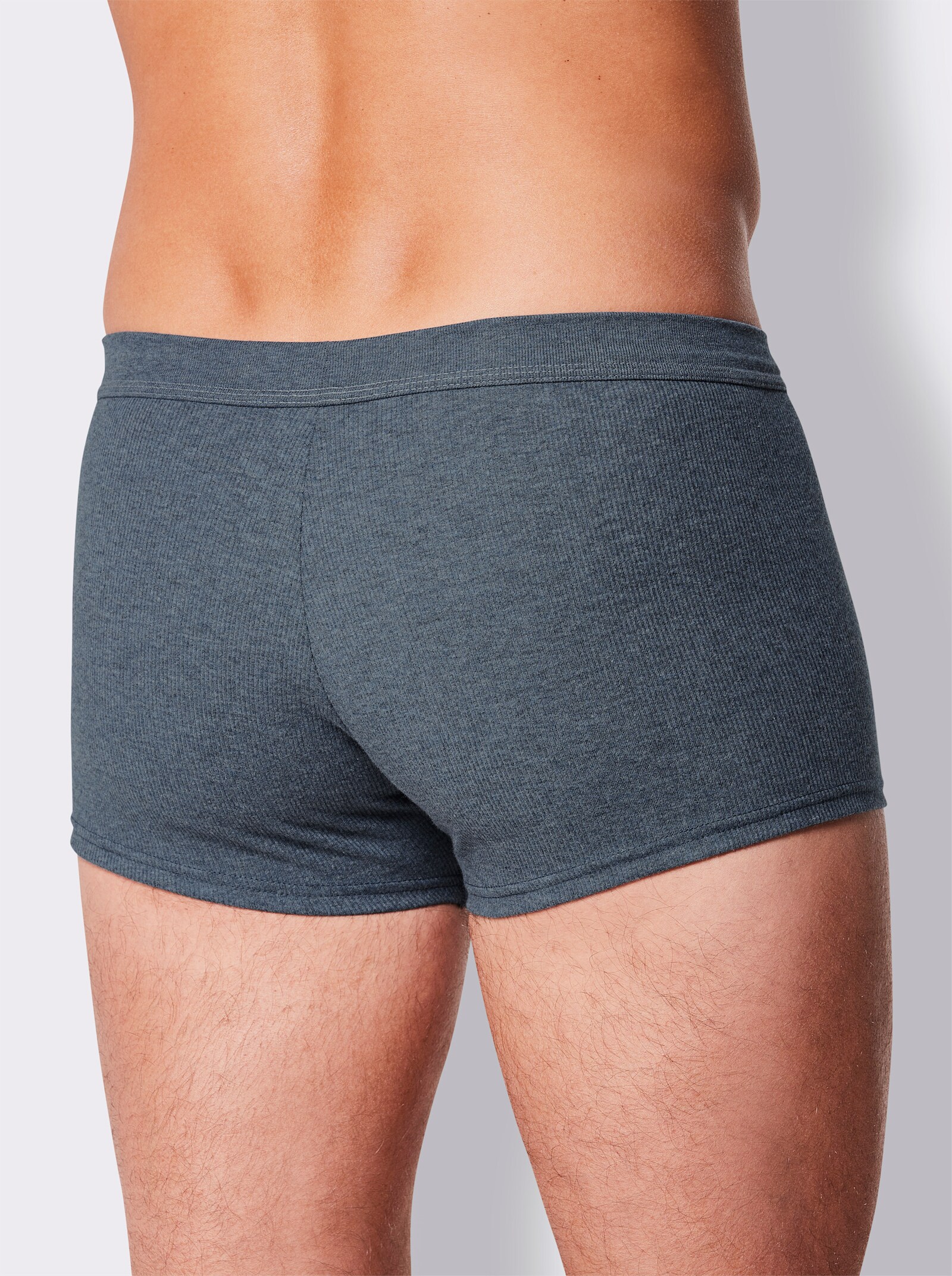 wäschepur men Broek - jeansblauw gemêleerd