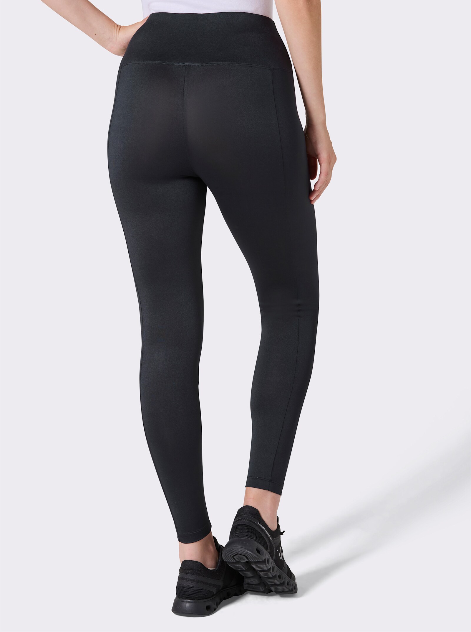 Catamaran Sports Leggings mit breitem Rundum-Dehnbund - schwarz