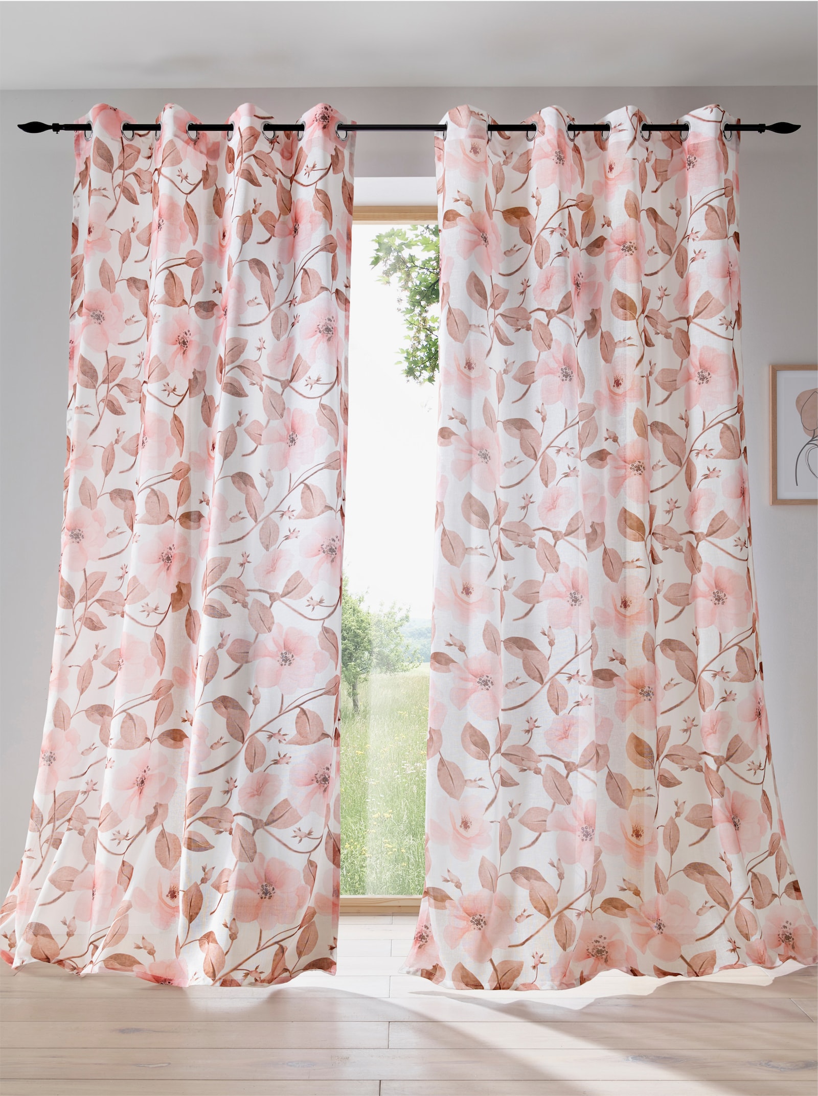 heine home Dekostore - weiß-rosé