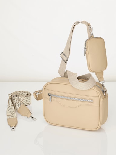 Handtasche - beige