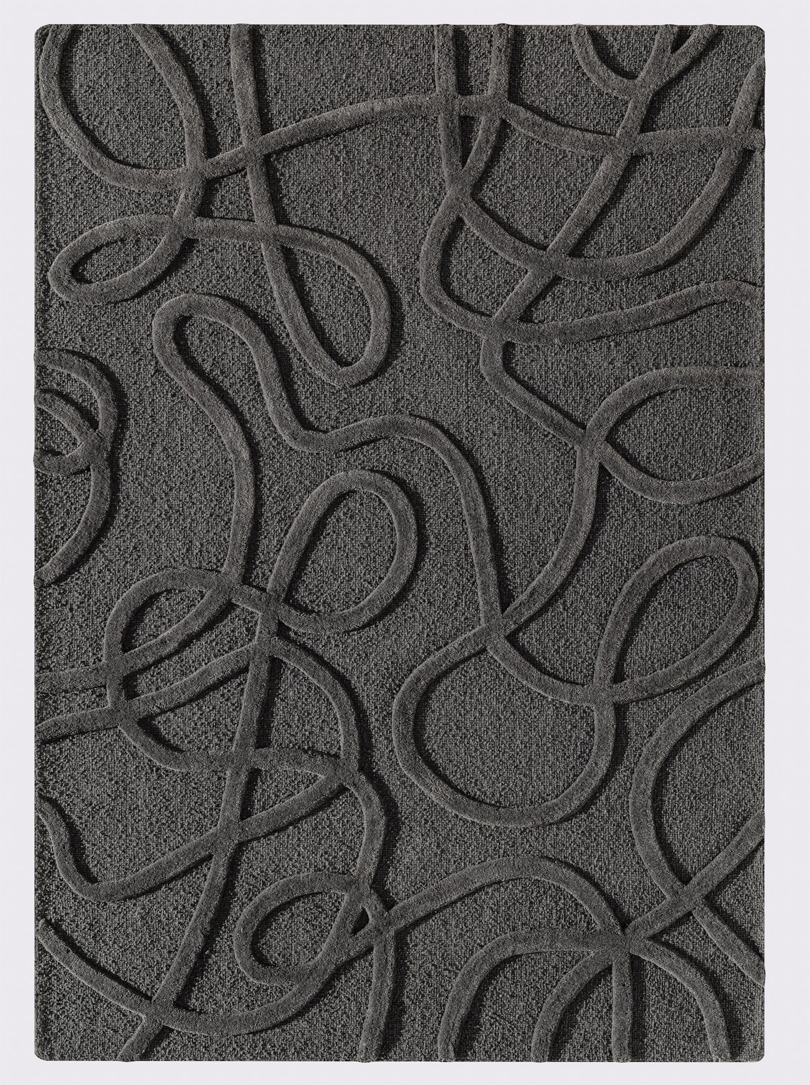 heine home Teppich - anthrazit