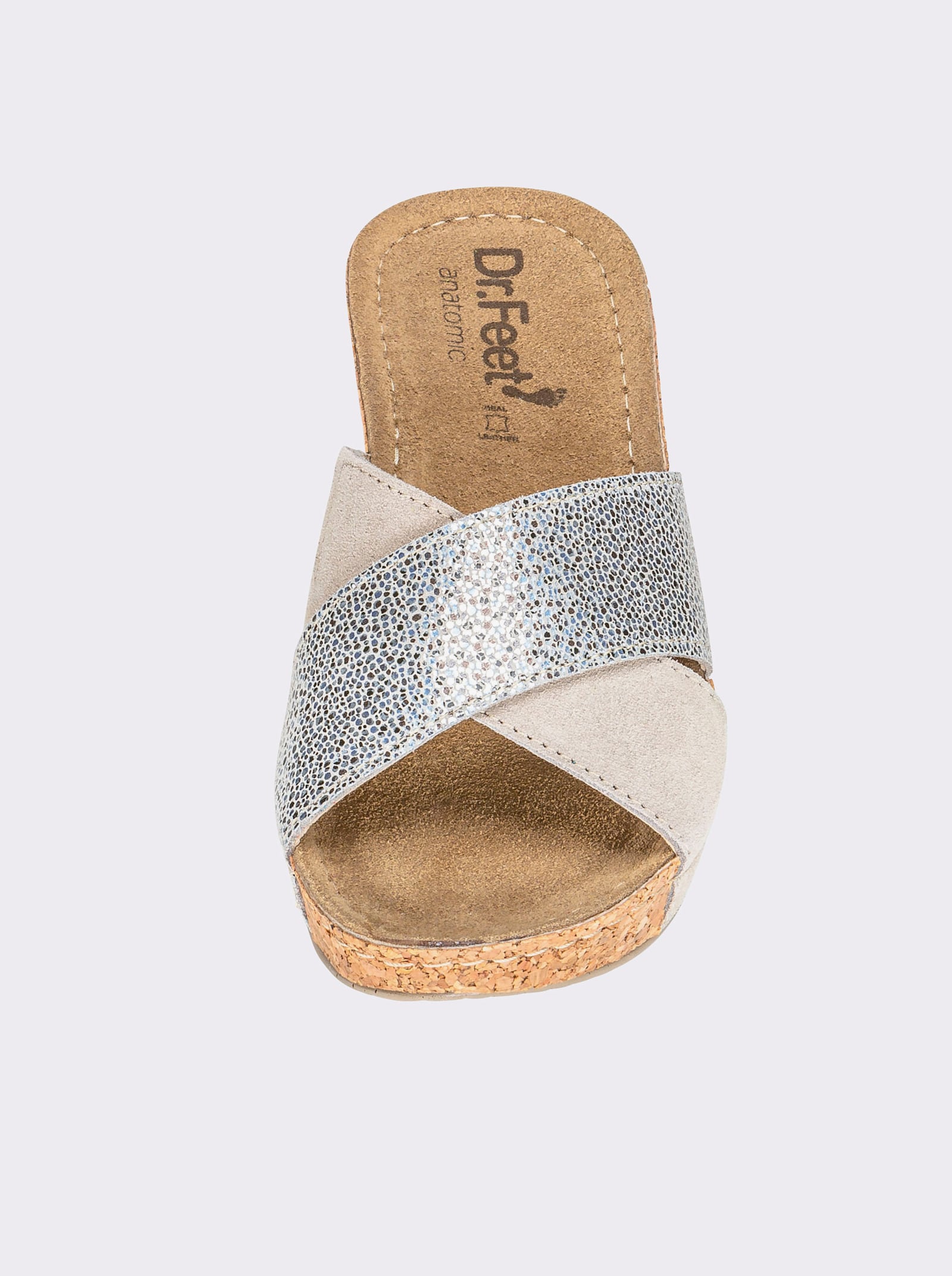 Dr. Feet Pantolette - taupe