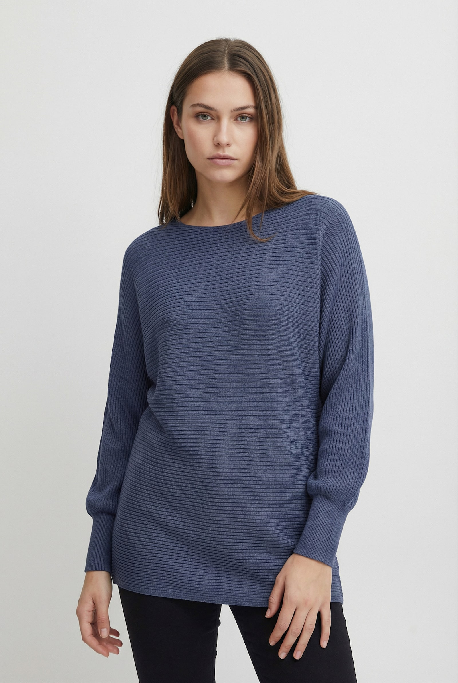 ONLY CARMAKOMA Strickpullover - vintage indigo