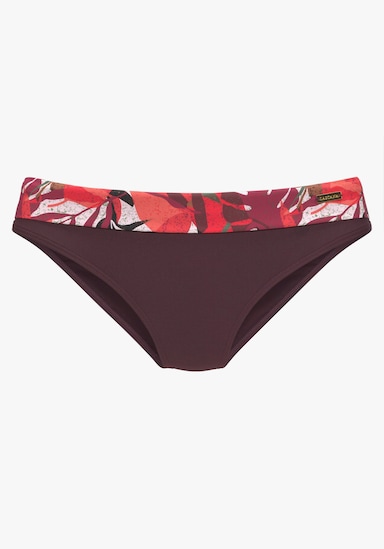 LASCANA Bas de maillot de bain - rouge imprimé